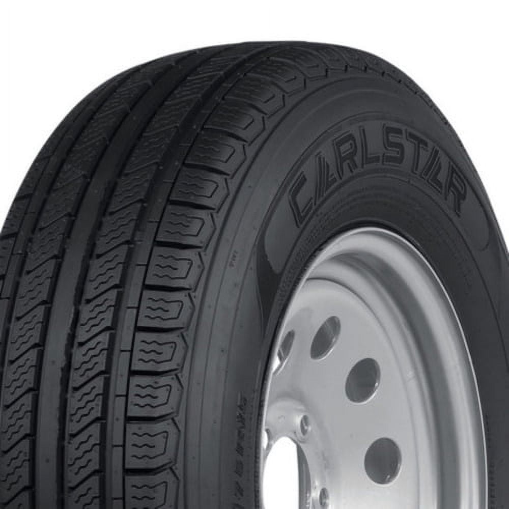 Carlisle Radial Trail HD Trailer Tire ST185/80R13 Load Range C (4 Tires) t40np