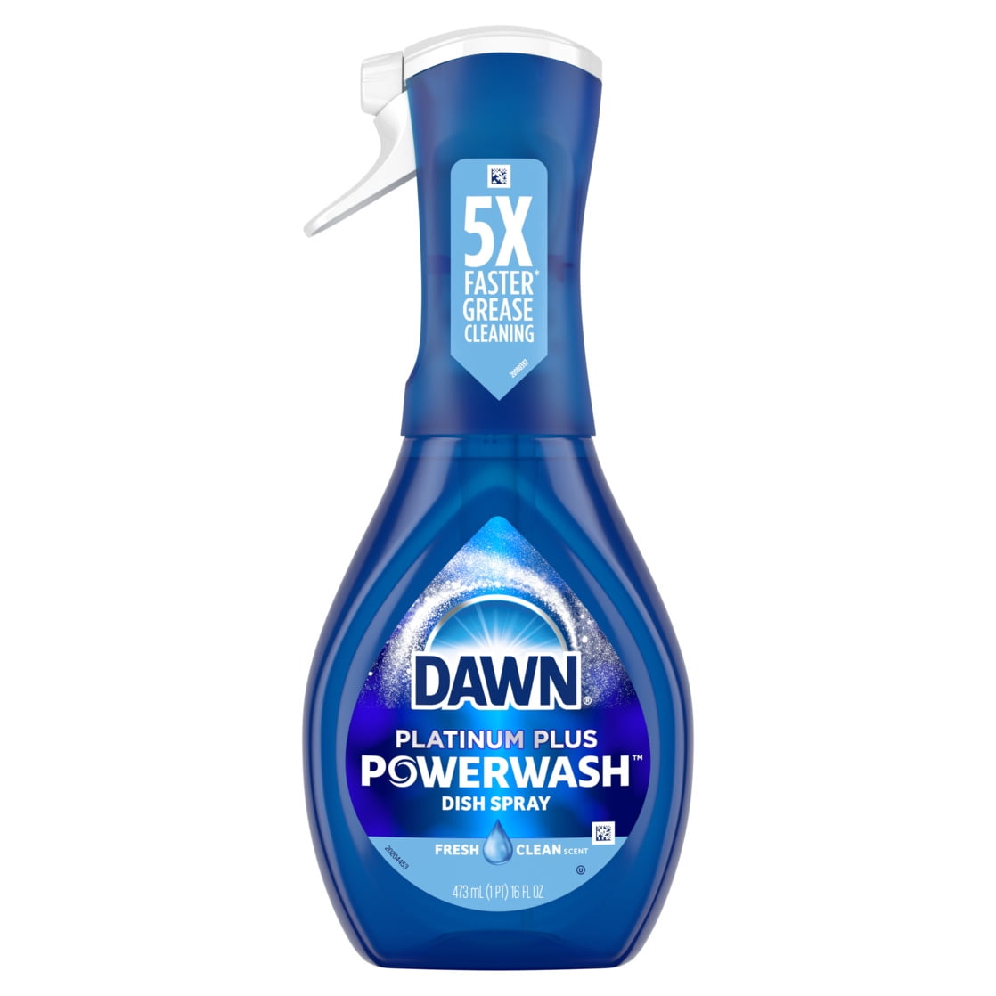 Dawn Powerwash Dish Spray, Grease-Removing Dishwashing Liquid, Fresh Scent (1 Starter Kit, 16 fl oz) b3z3p