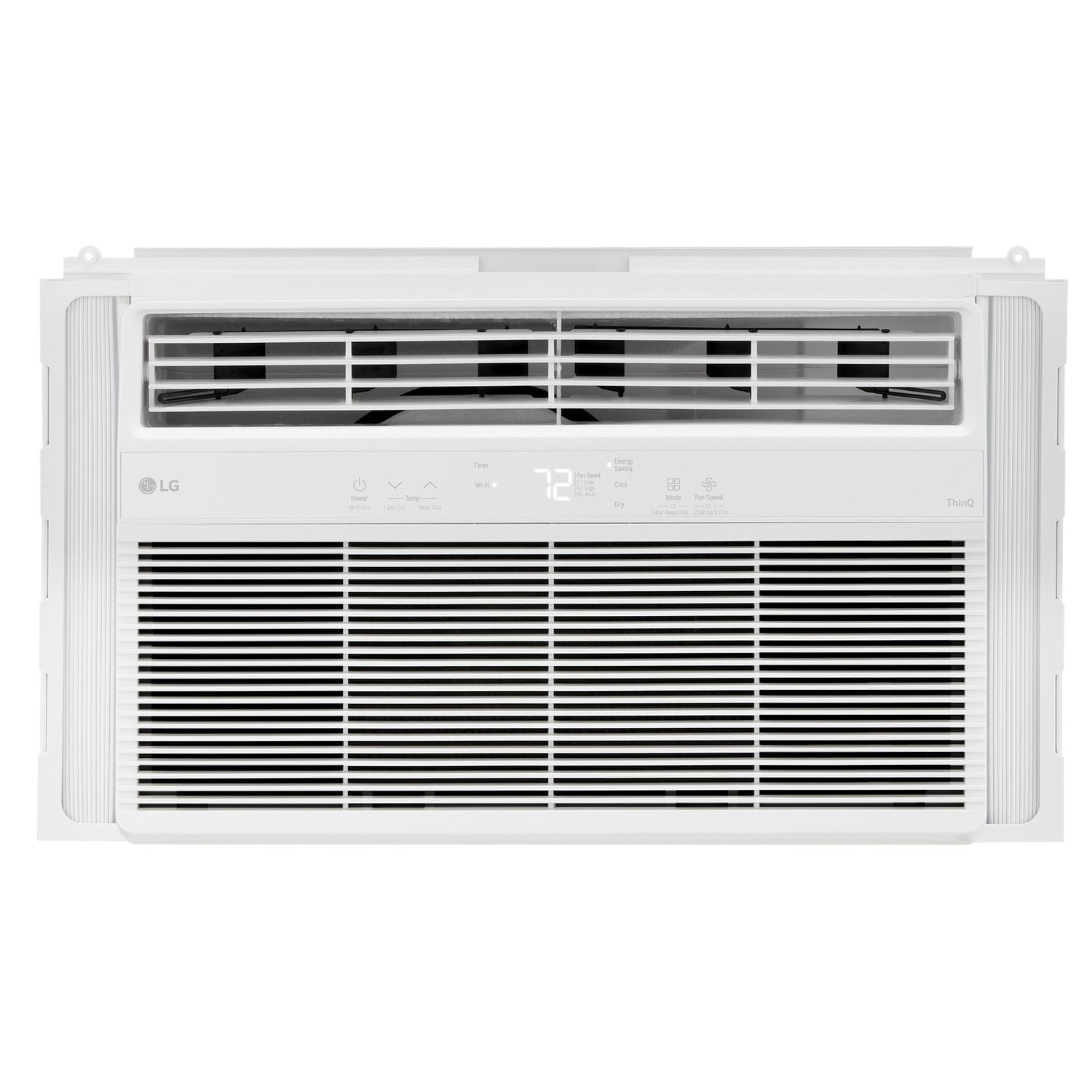 LG 8000 BTU Window-Mount Air Conditioner with Remote Control (White, 350 sq ft) t08rg