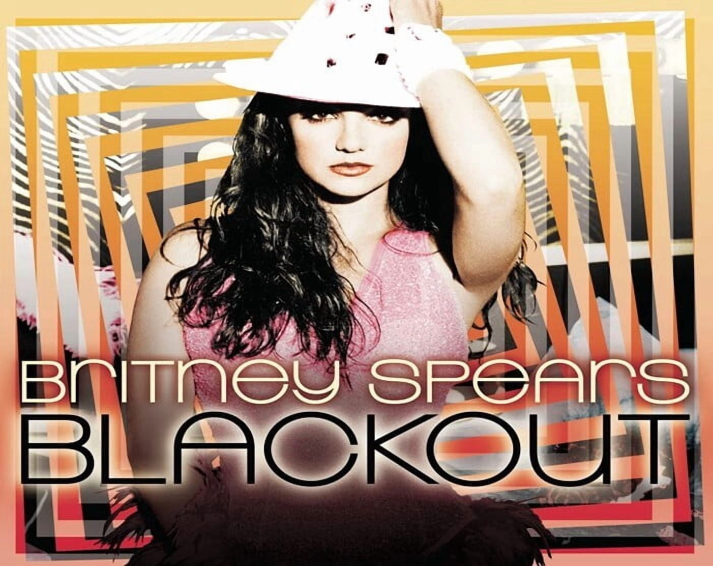Sony Uk Britney Spears Blackout Vinyl Record (Orange, 12 in) vtw16