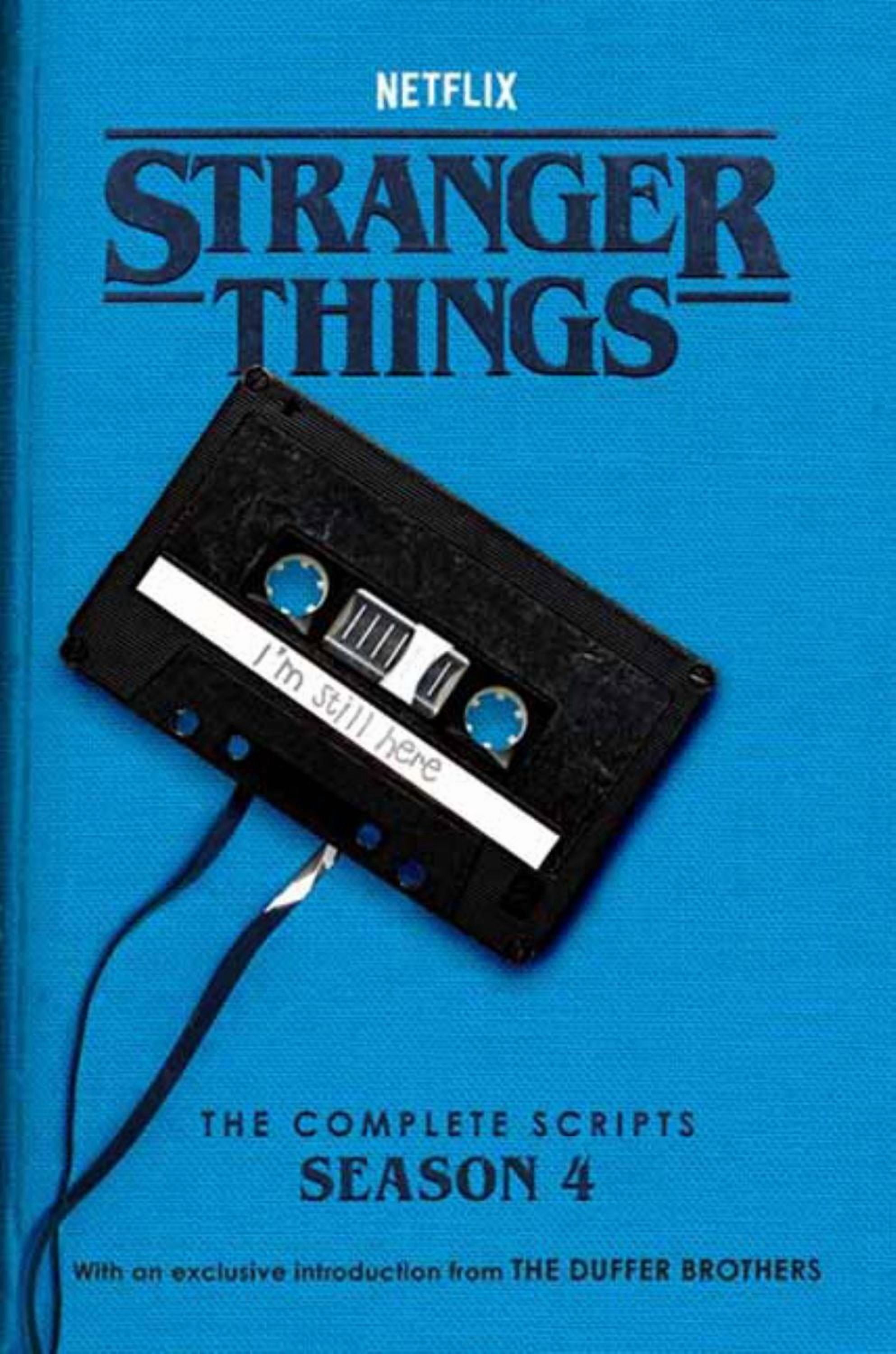 The Duffer Brothers Stranger Things The Complete Scripts Season 4 (Paperback) 9omwp