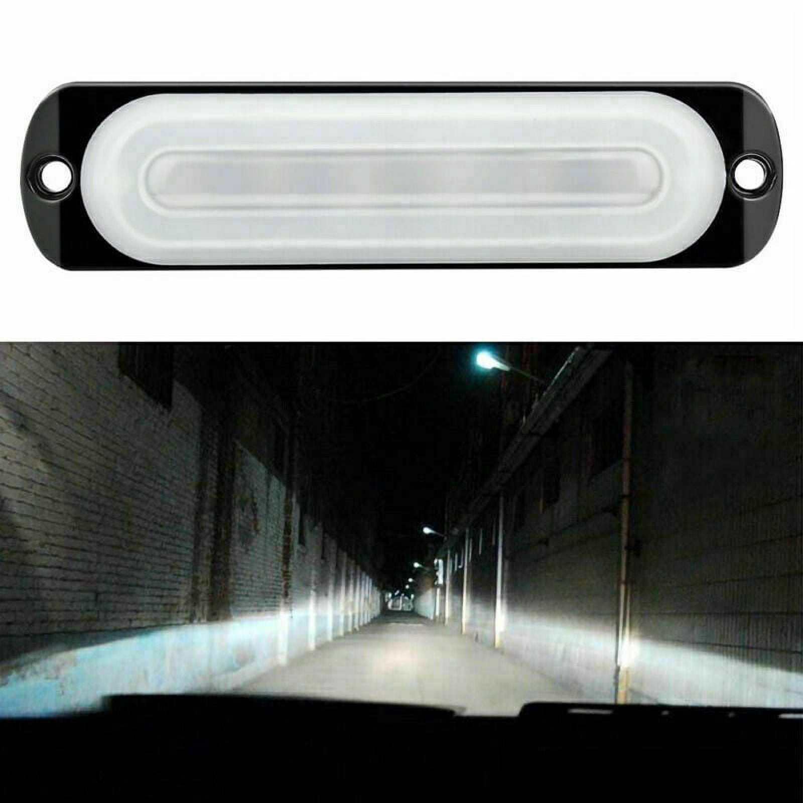 Fancy Blades 18W 6-LED Offroad Work Light Bar High-Intensity Driving Fog Lamp (Grey, 2-Pack) m1poh