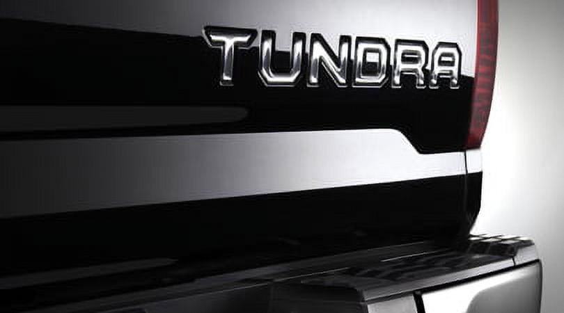 Toyota Tailgate Badge Insert Emblem (Black, 1 Piece) 24pvh