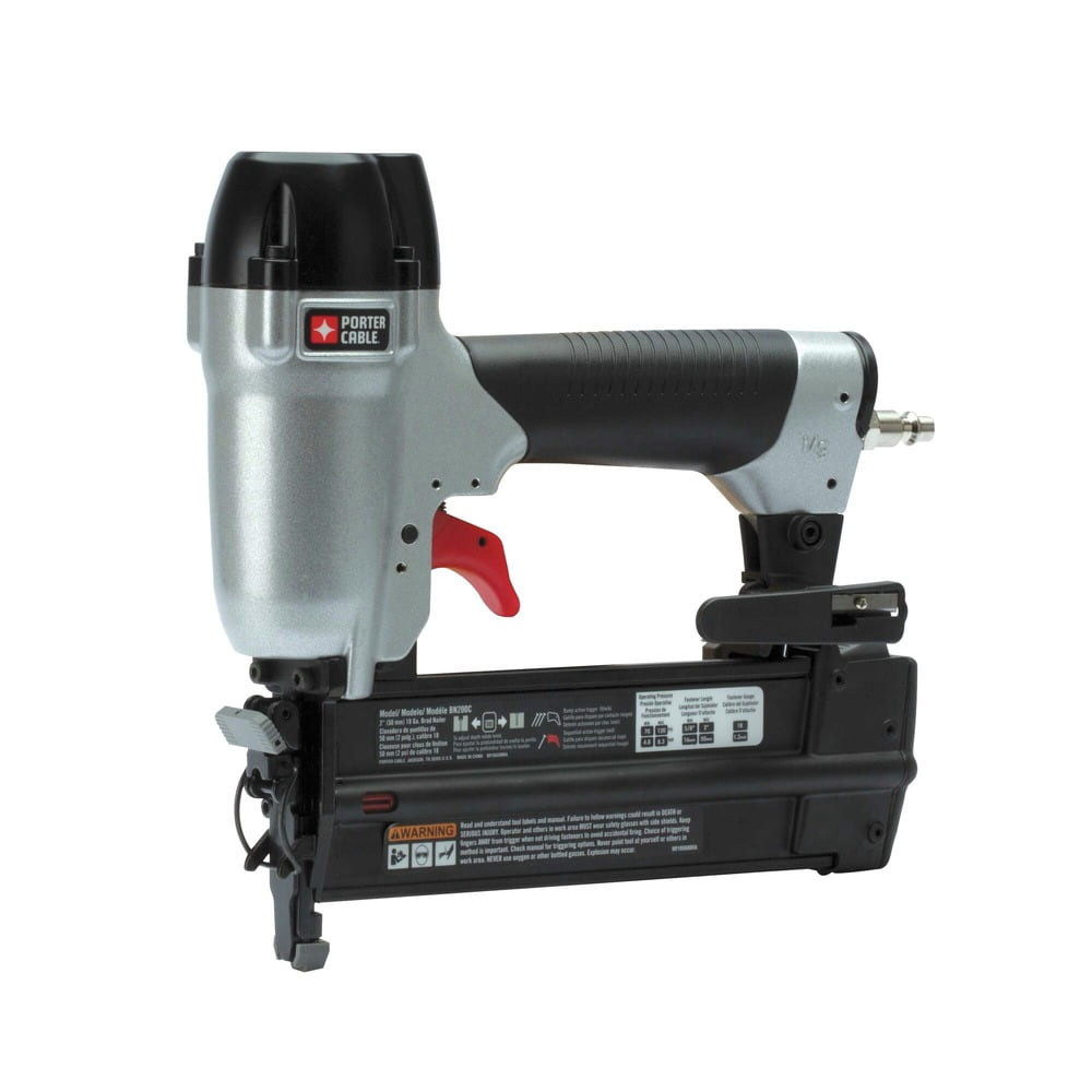 PORTER-CABLE BN200CR 18 Gauge Brad Nailer Kit (2 in, Refurbished) ptae3