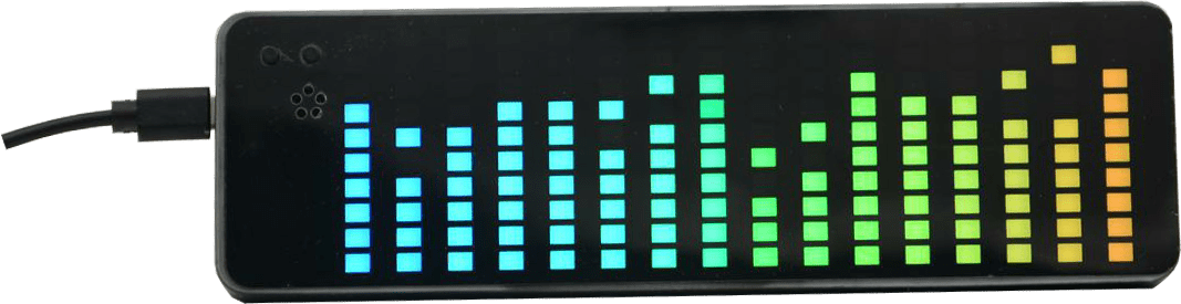 Power Acoustik 11-Band LED Audio Spectrum Analyzer (Multi-Color, 1 Unit) py3ch