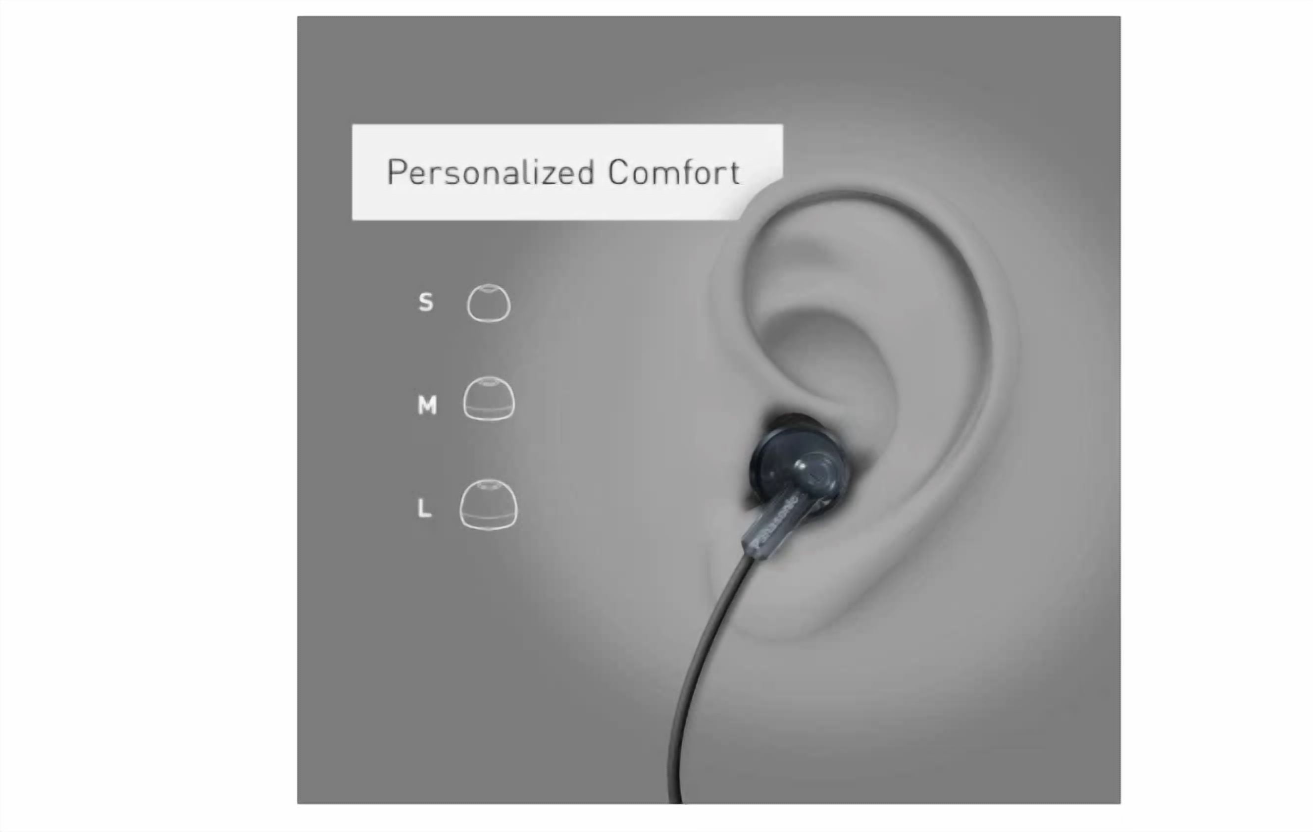 Rhea Ergofit Wired Earbuds In-Ear Headphones with Dynamic Sound (Clear, 1 Pack) dxw5o