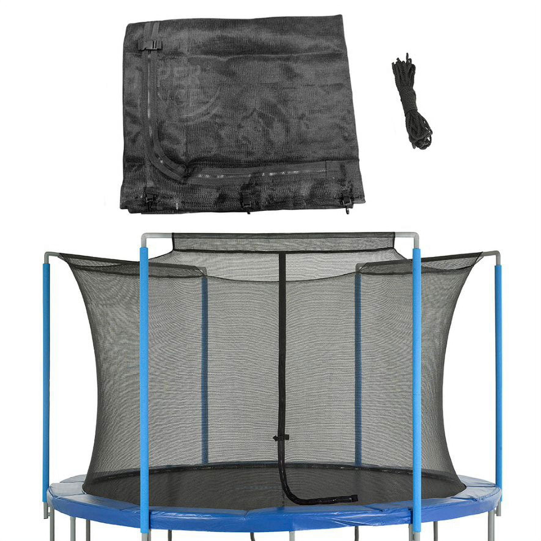 Upper Bounce Trampoline Safety Net Replacement for 15 ft Round Trampolines (Black, 15 ft) fcvvk