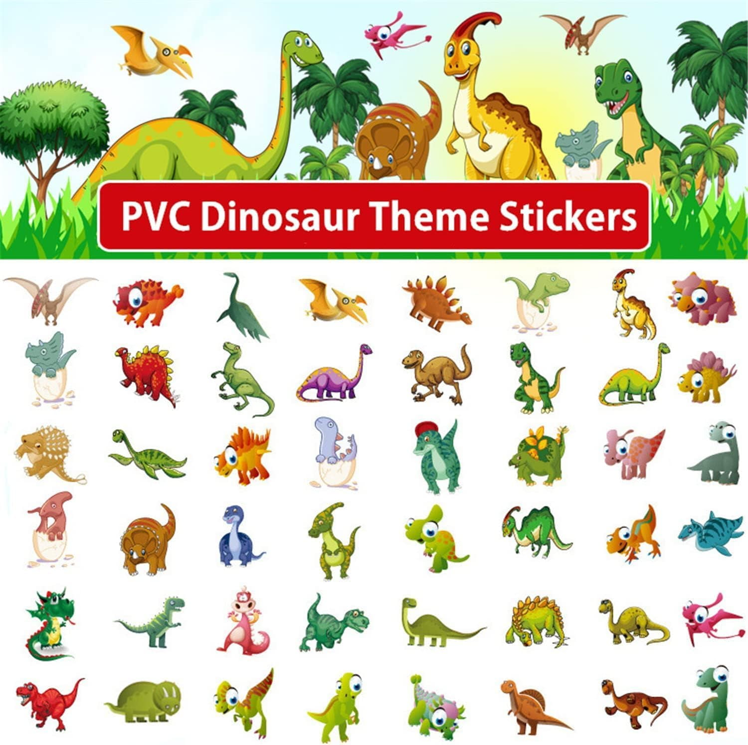 Matecam X1 Dinosaur Birthday Party Decorations Set (Multicolor, 109 Piece Kit) q00um