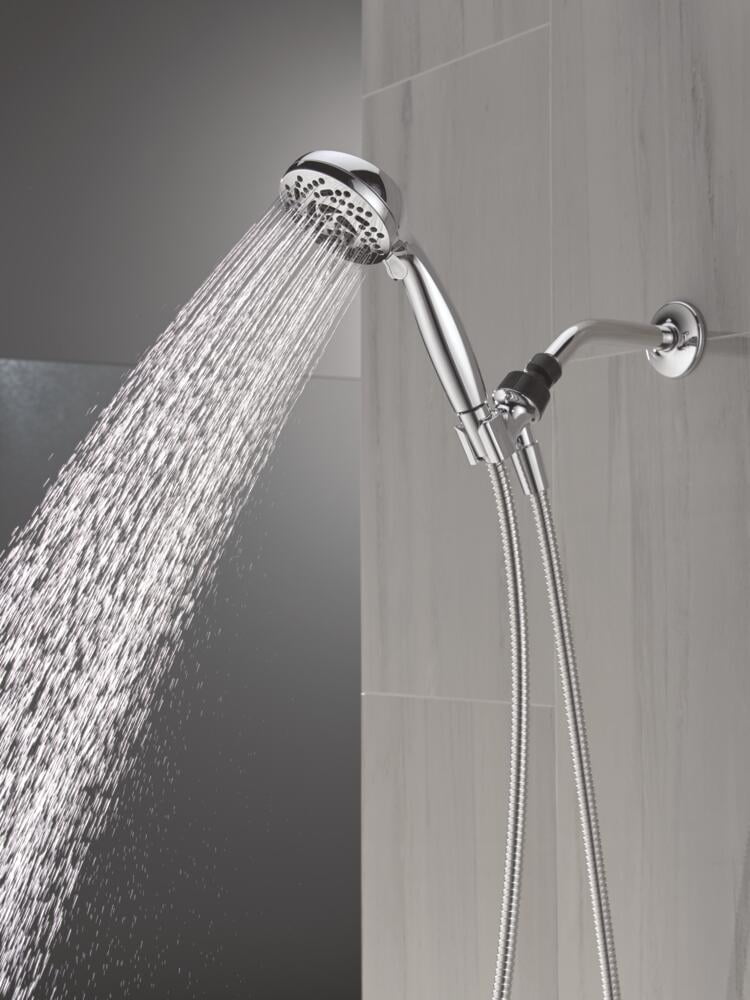 Delta Faucet 5-Setting Hand Shower with Adjustable Mount and 60 in. Hose (Chrome, 1.75 GPM) 0kgok