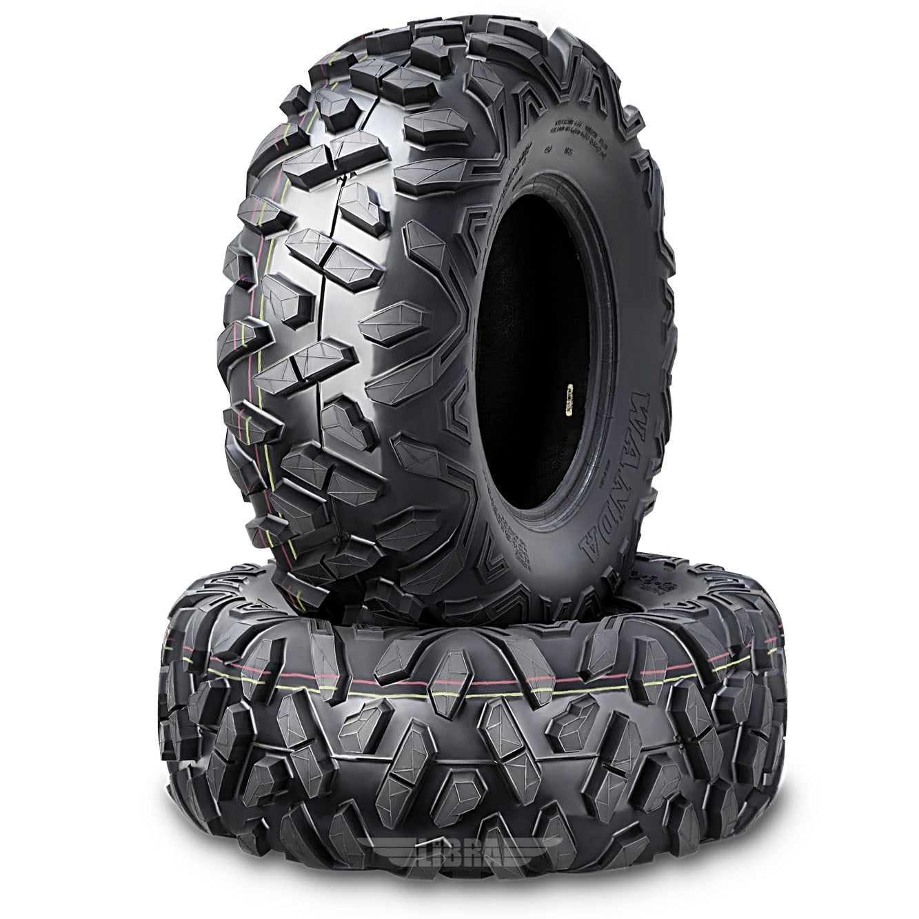 Wanda Radial ATV UTV Tires (26x11R12, 6 Ply, Set of 2) xs6zk