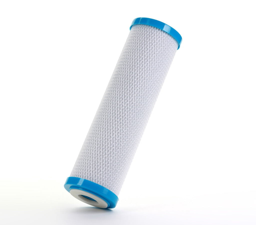Hydronix Carbon Block Drinking Water Replacement Filter Cartridge (2 Pack, 2.5 in x 9.875 in) kv8xo
