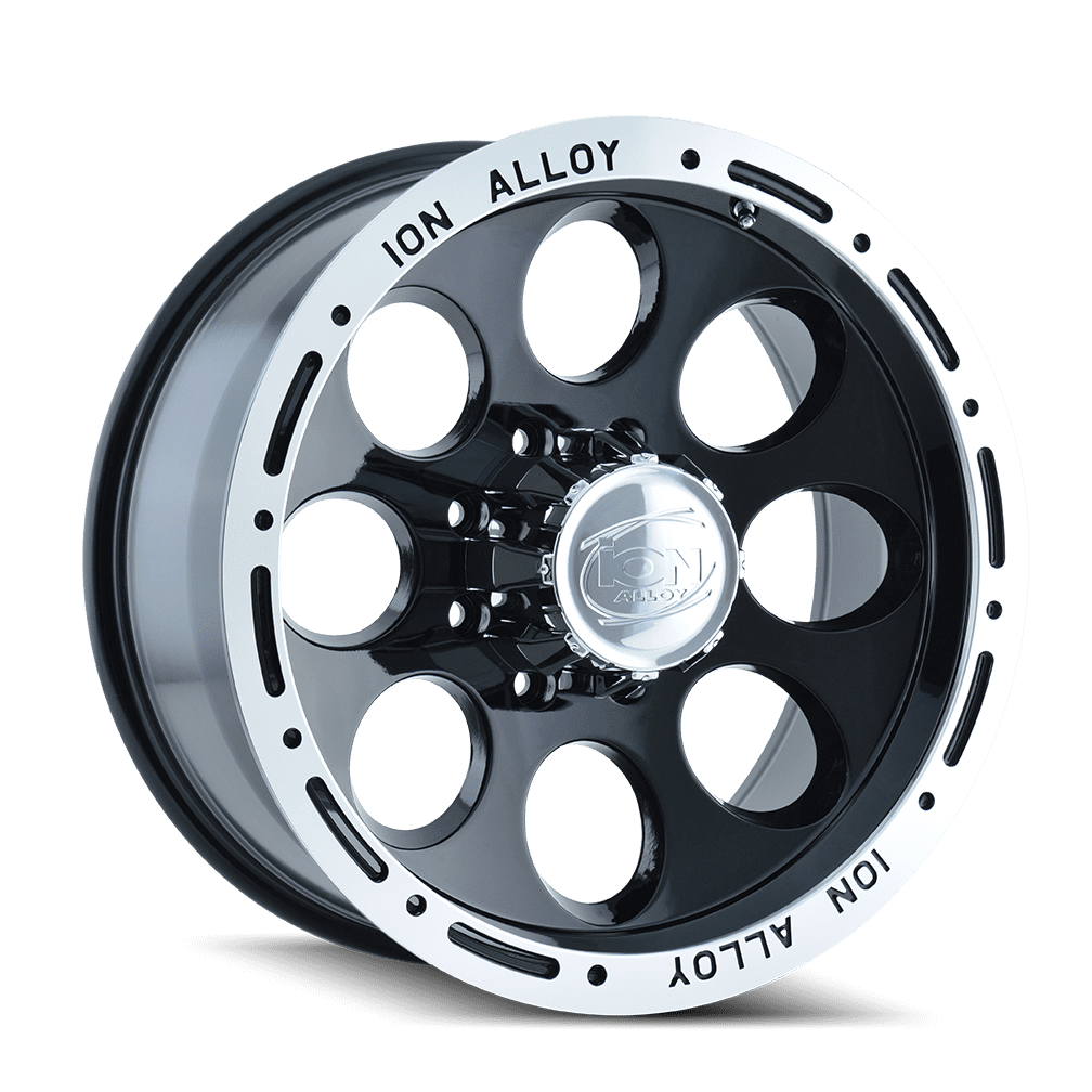 ION 174 Off-Road Wheel (Black/Machined, 16x8 in) cc3qs