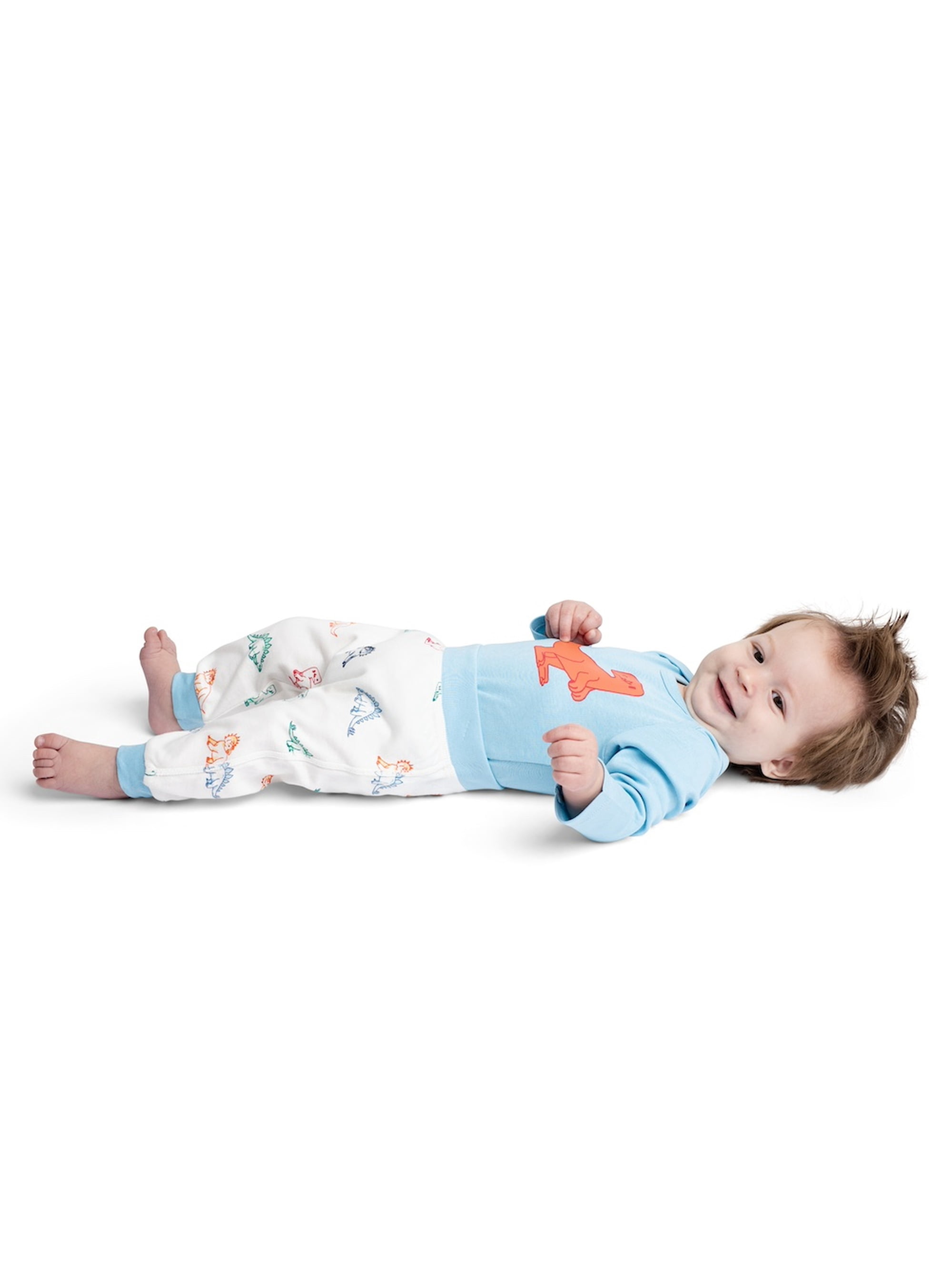 Monica + Andy Organic Cotton First Moves Bodysuit and Groove Pant Set (Gender Neutral, Newborn) p2r85