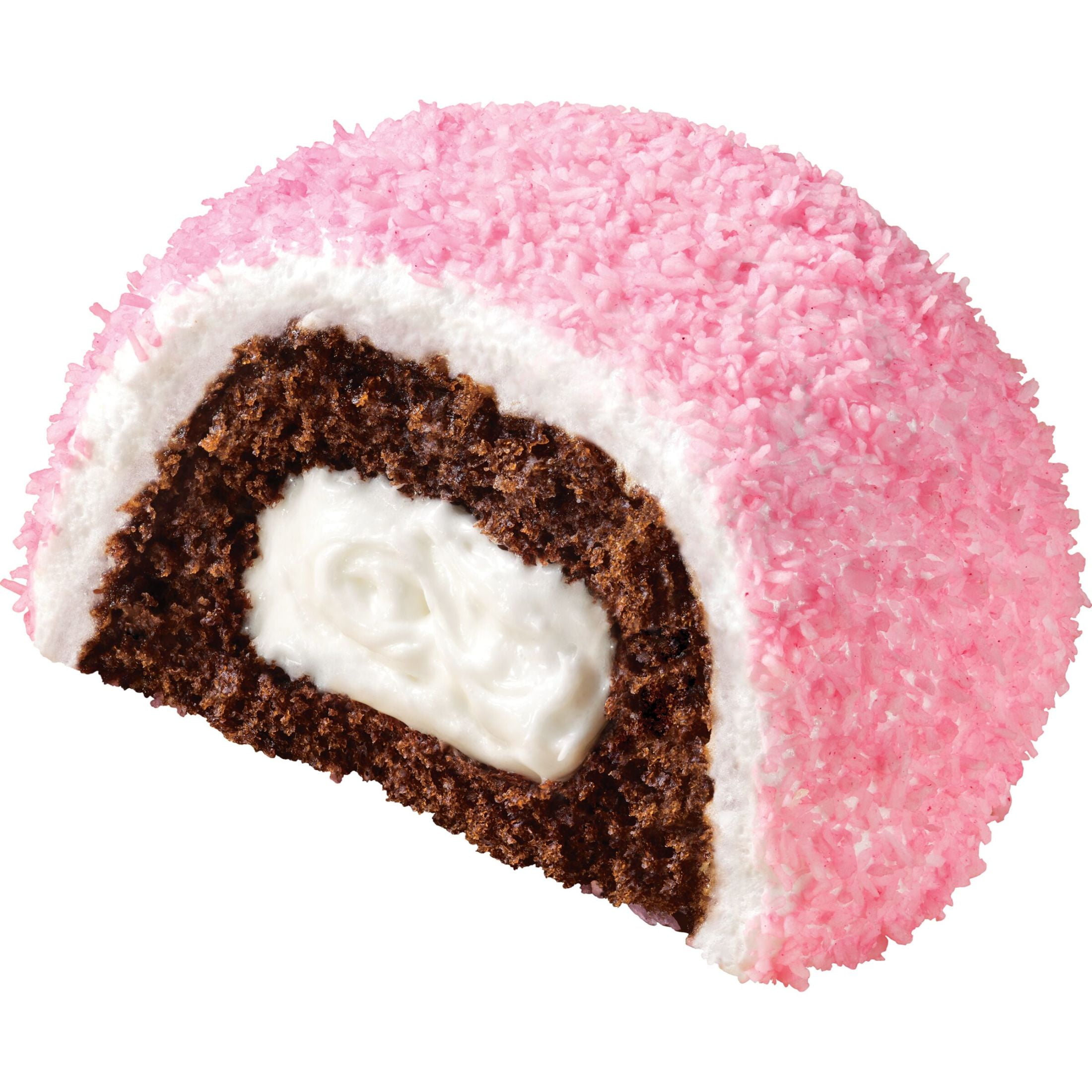 Hostess SnoBalls Chocolate Snack Cakes with Marshmallow and Coconut (Pink, 10.5 oz, 6 Count) whppy