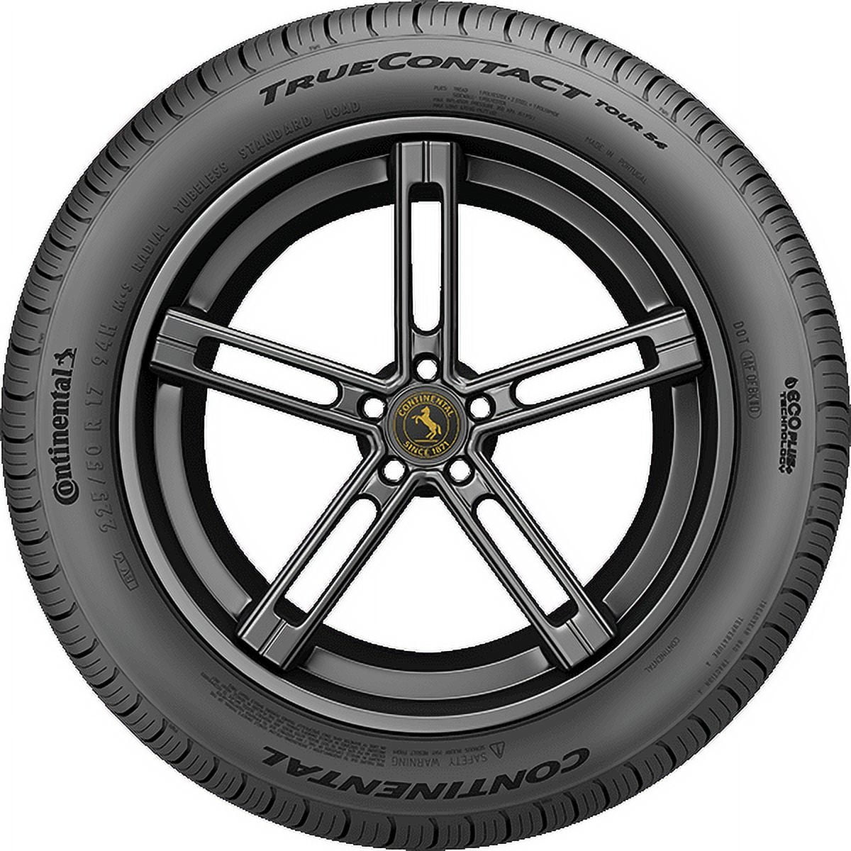 Continental TrueContact Tour 54 All-Season Tires (245/50R17, 4-Pack) mdqlj