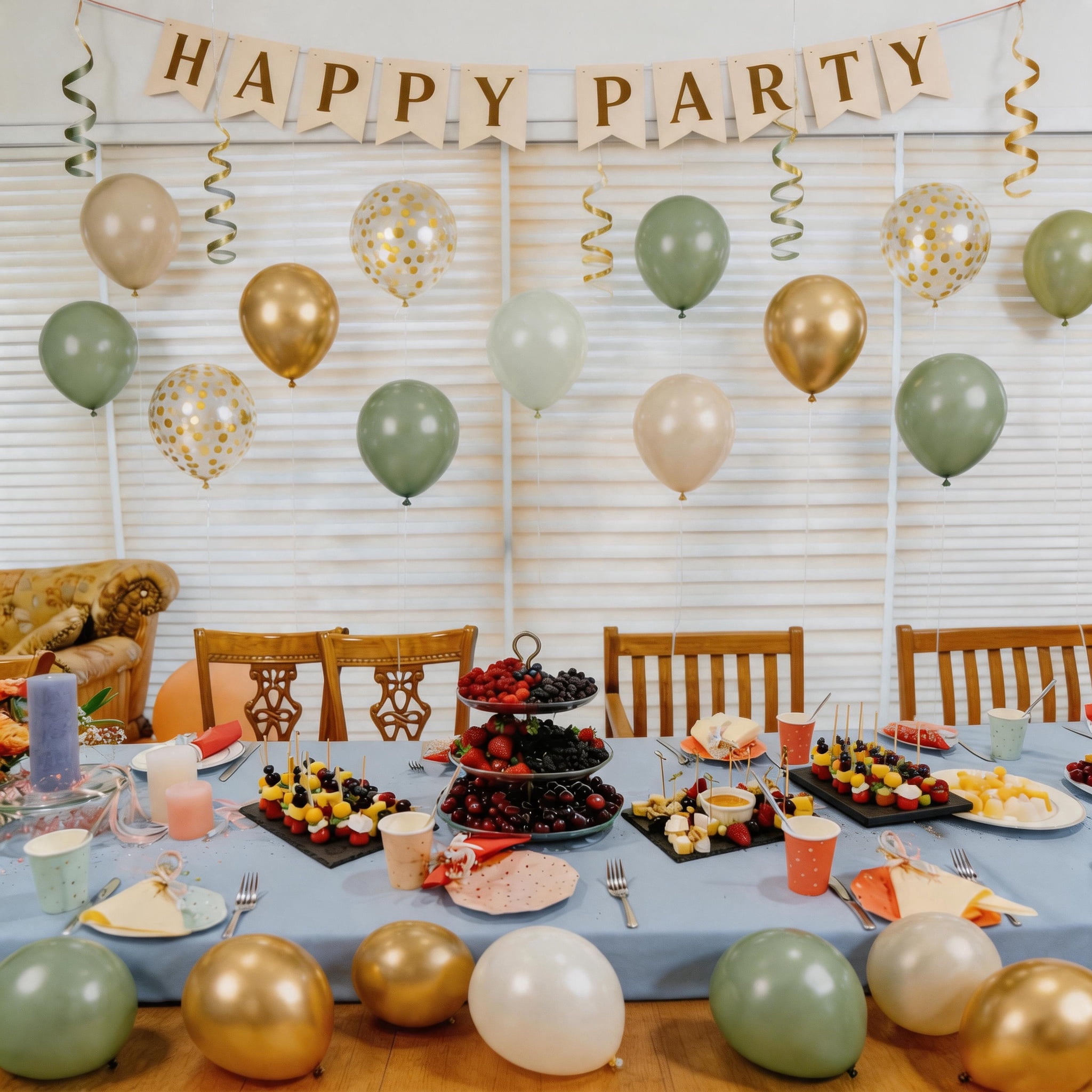 SANMLX Sage Green and Gold Balloon Arch Kit, Metallic and Matte Party Decorations (50 Pack, 12 in) k19y3