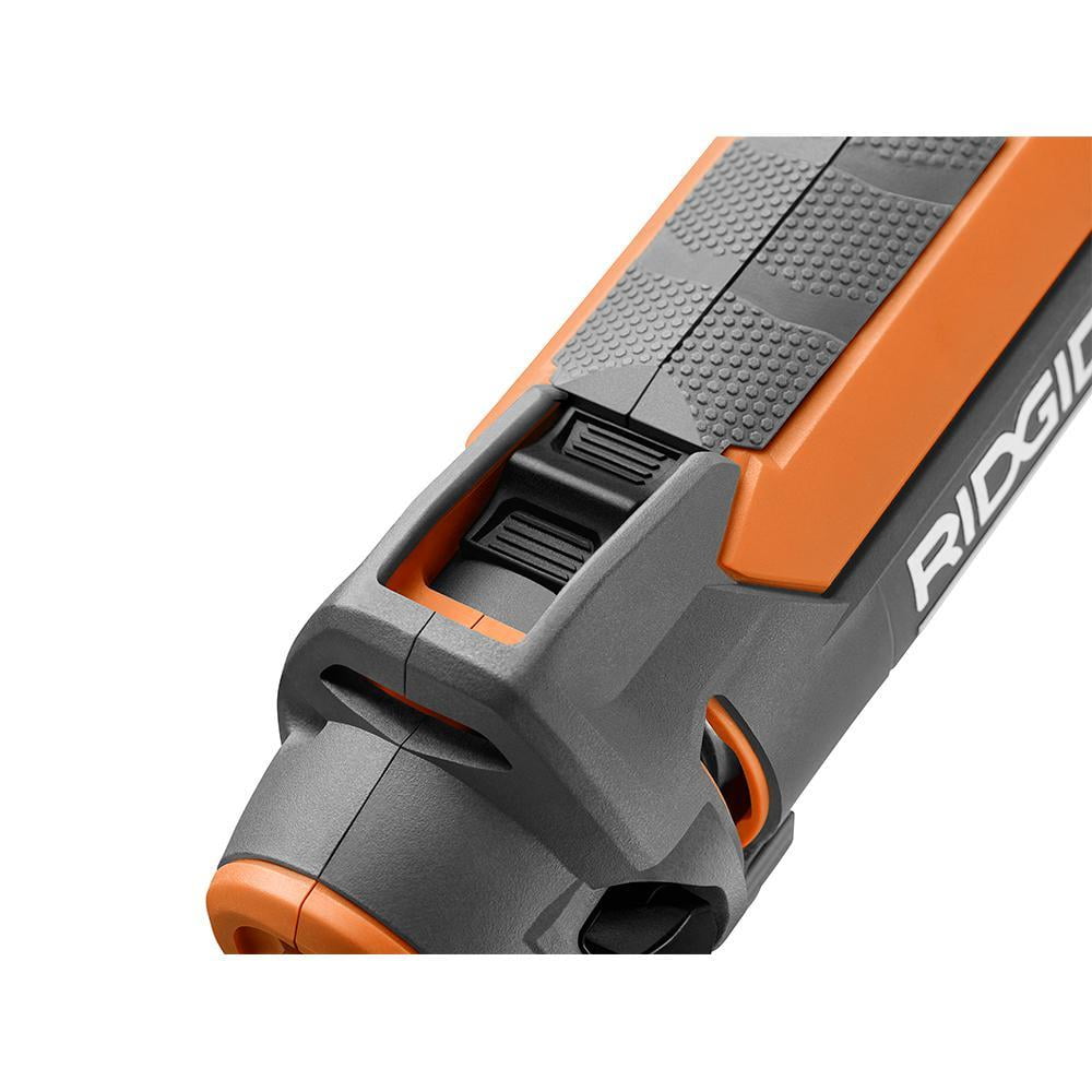 RIDGID 18-Volt Drywall Cut-Out Rotary Tool (Orange, 18V) vc7dl
