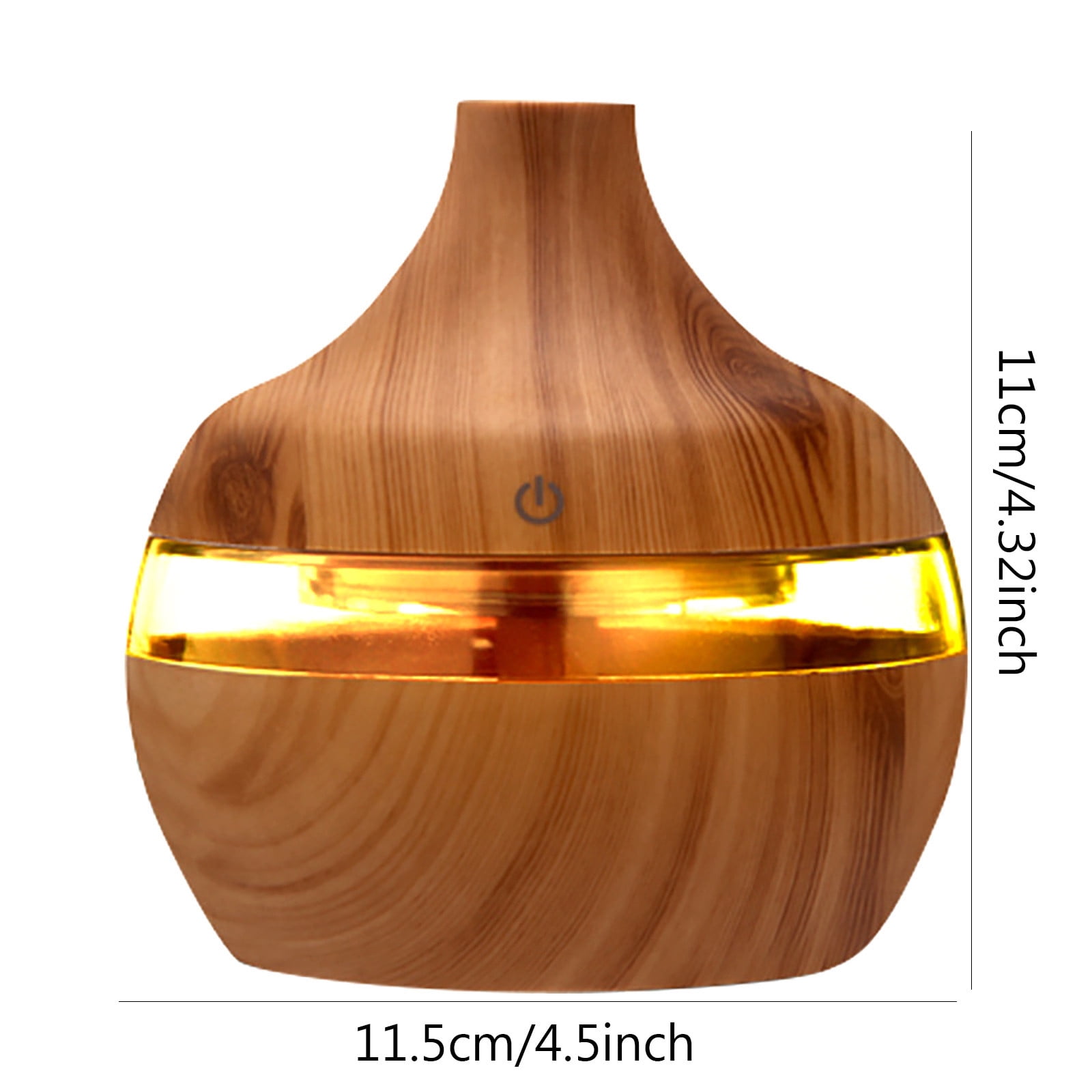 RnemiTe-amo Aromatherapy Essential Oil Diffuser, Ultrasonic Cool Mist Humidifier for Large Rooms (Gold, 10.14 fl oz) i5ju6
