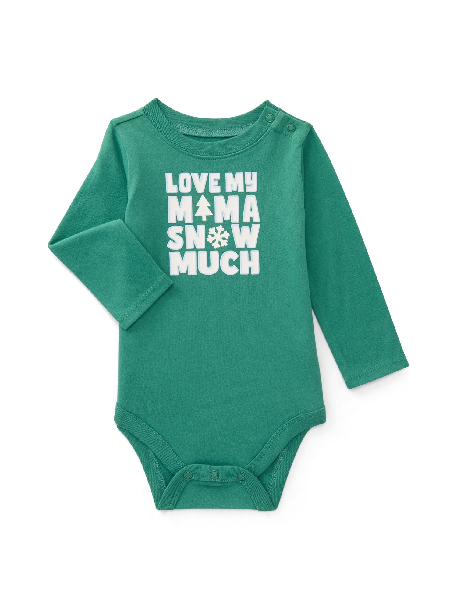 Garanimals Baby Boys Long Sleeve Graphic Bodysuit (Green, 0-24 Months) 0zk6f