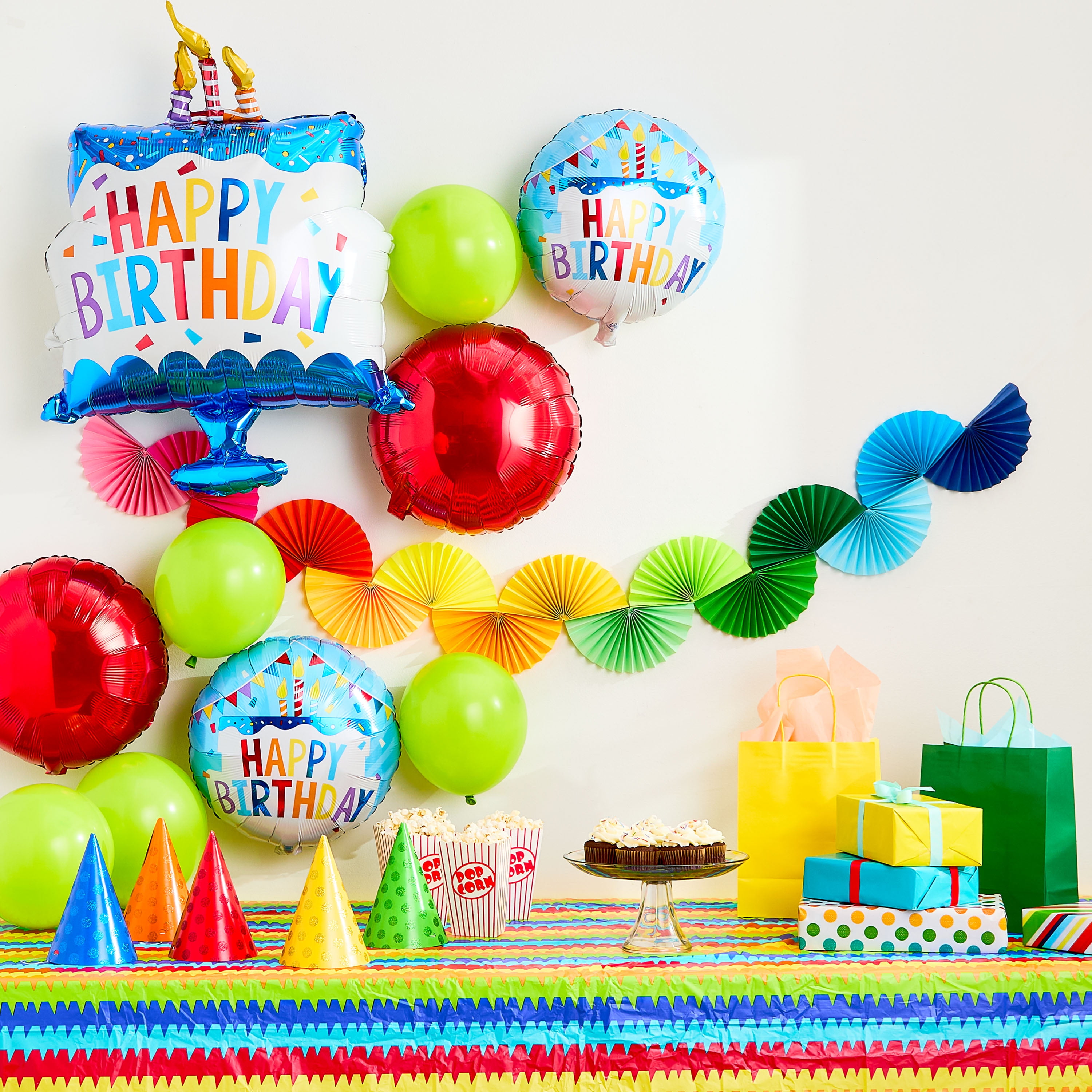 Way To Celebrate Lime Green Latex Balloons, Party Decoration Supplies (Lime Green, 15 Pieces, 12 in) bsihr