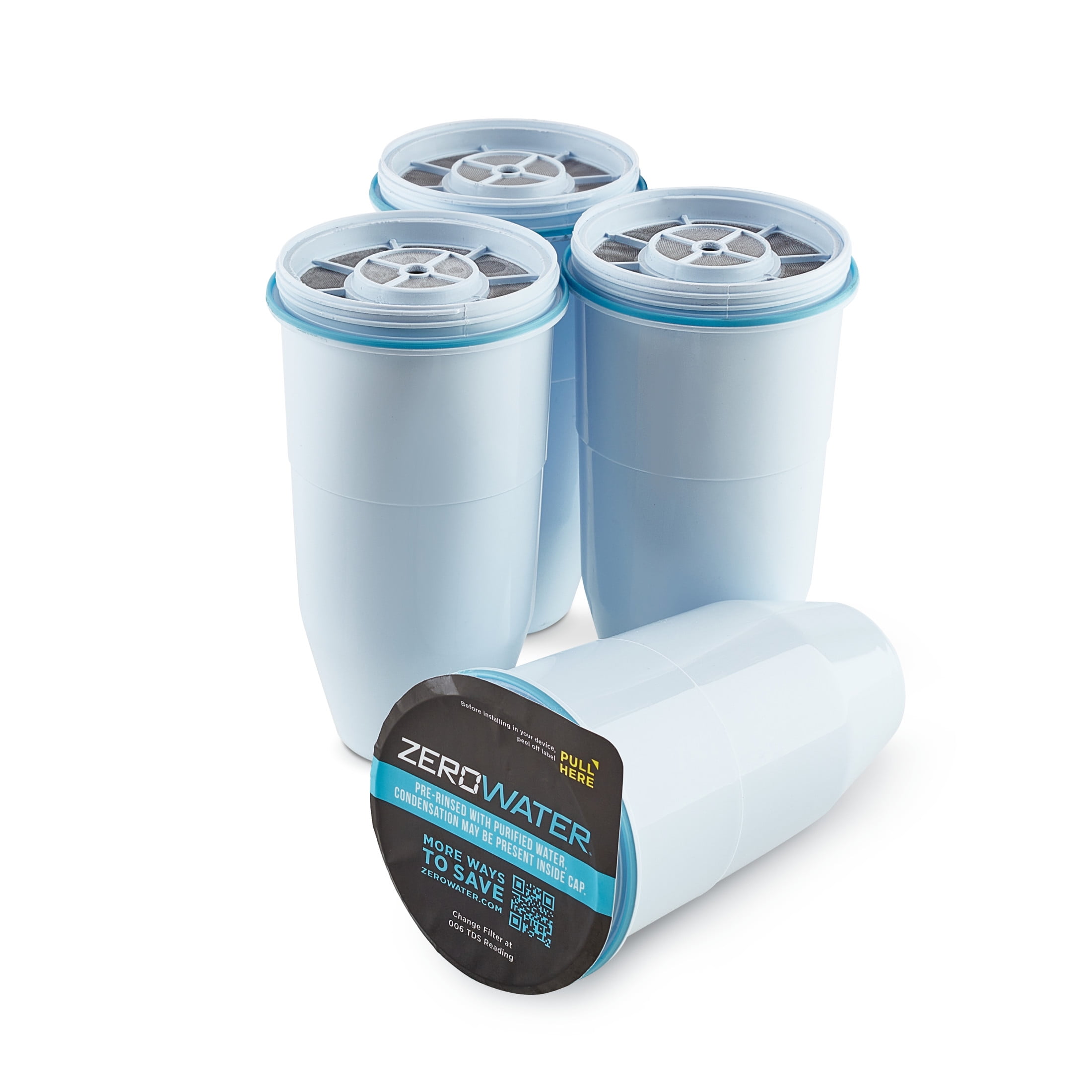ZeroWater 5-Stage Water Filter Replacement Cartridges (4 Pack) hevx1
