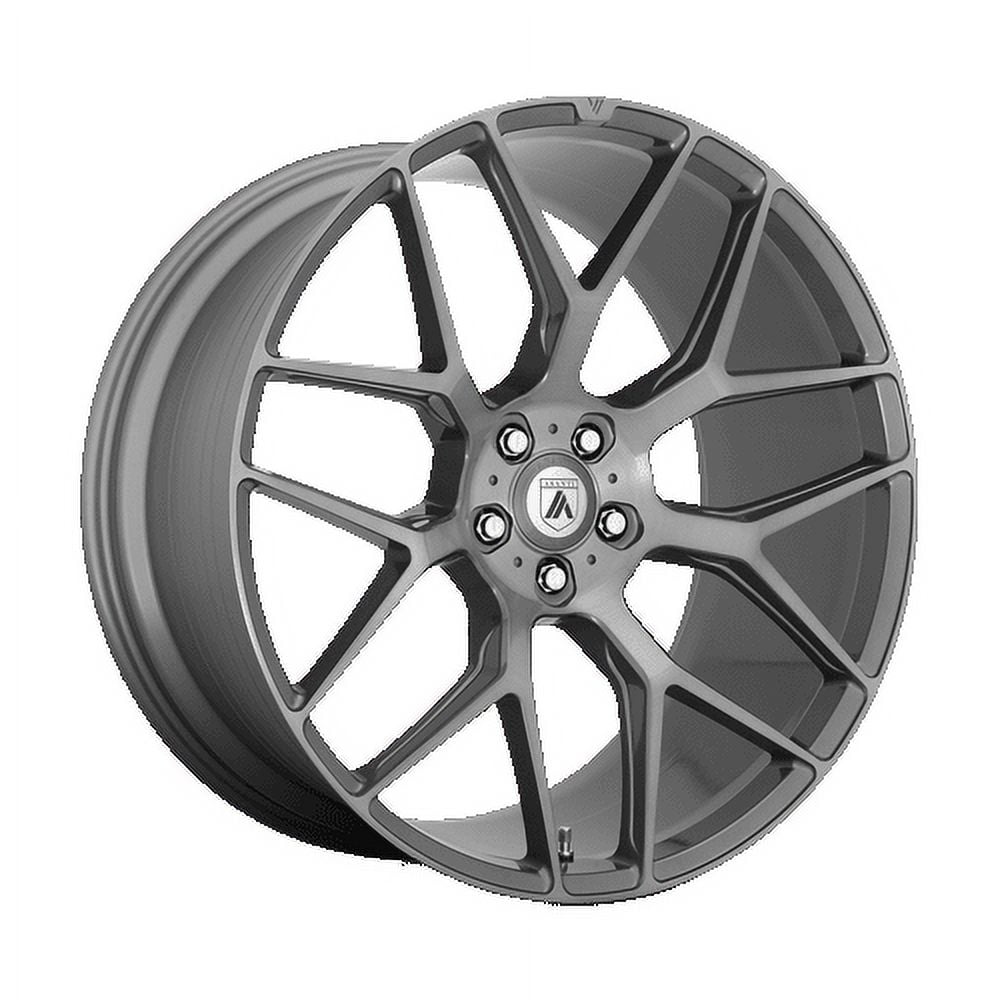 Asanti ABL-27 Dynasty Aluminum Wheel Rim (Titanium Brushed, 22x10.5 in) wwepk