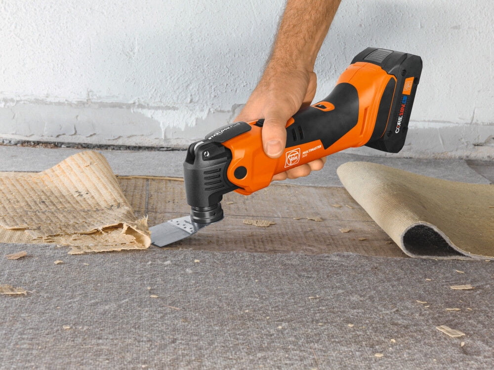 FEIN MultiMaster 500 Cordless Oscillating Multi-Tool Top Kit (39 Pieces, 18V, 4.0Ah) jj3ce