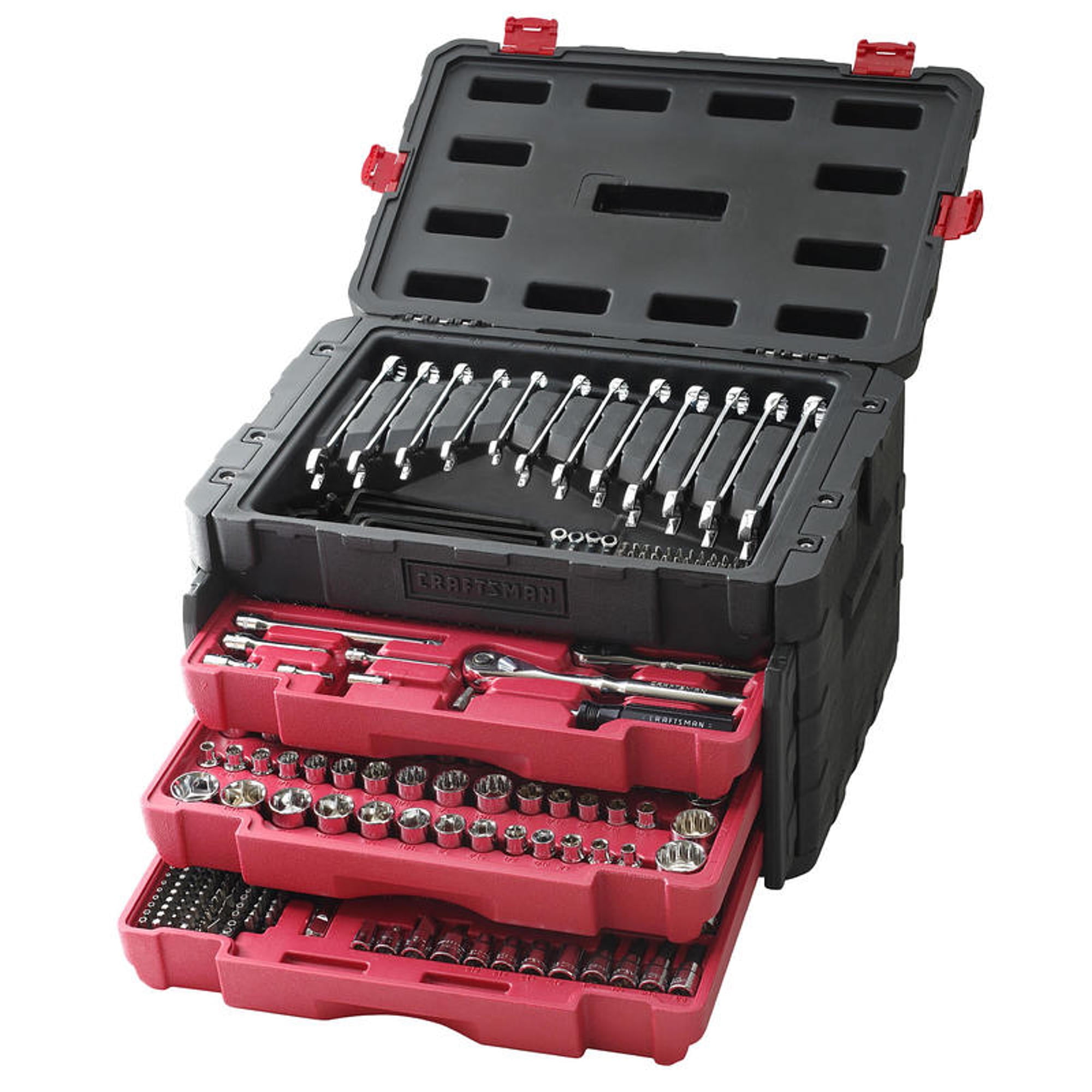Craftsman 450-Piece Mechanic's Tool Set with 3-Drawer Storage Case (450 Piece) gz0bq - Image 2