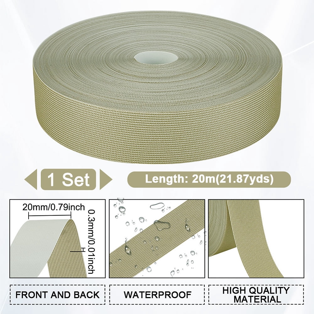INTERWARM Waterproof Heat Seam Sealing Tape for Outdoor Gear and Sportswear (Yellow, 65.6 ft x 0.8 in) dd0b8
