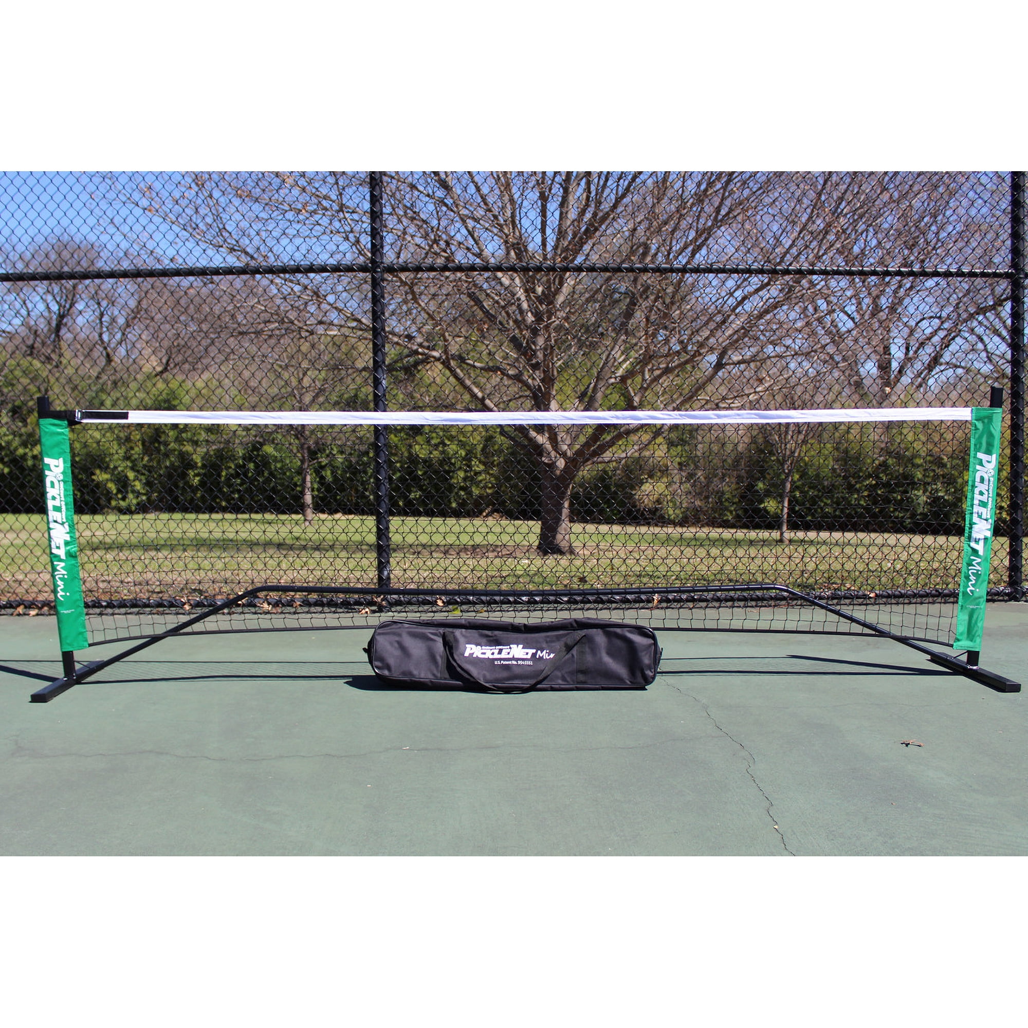 Oncourt Offcourt PickleNet Mini Portable Pickleball Net (White, 10 ft) 8u5js