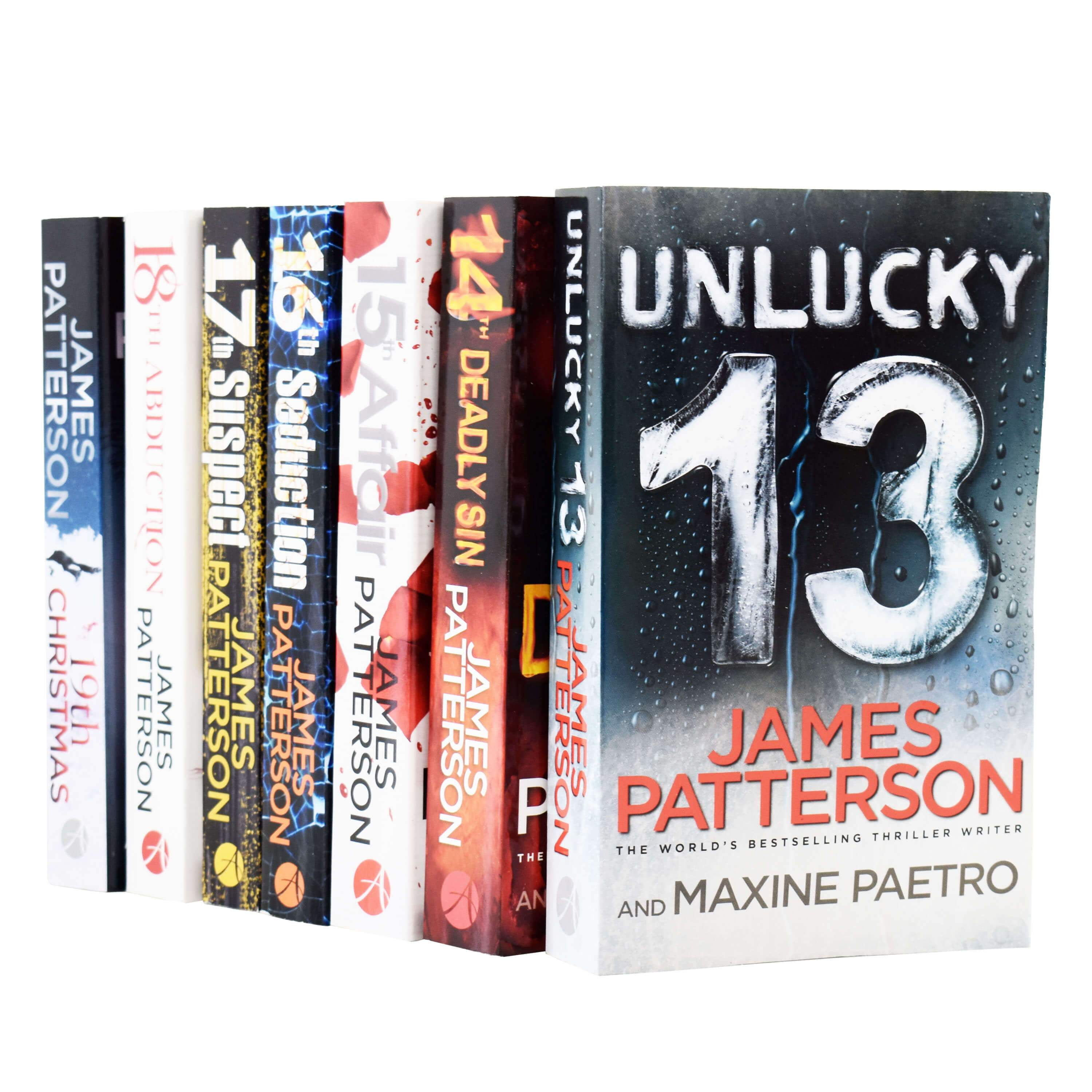 Arrow Womens Murder Club 7-Book Collection Set by James Patterson (Books 13-19) 8y6z9