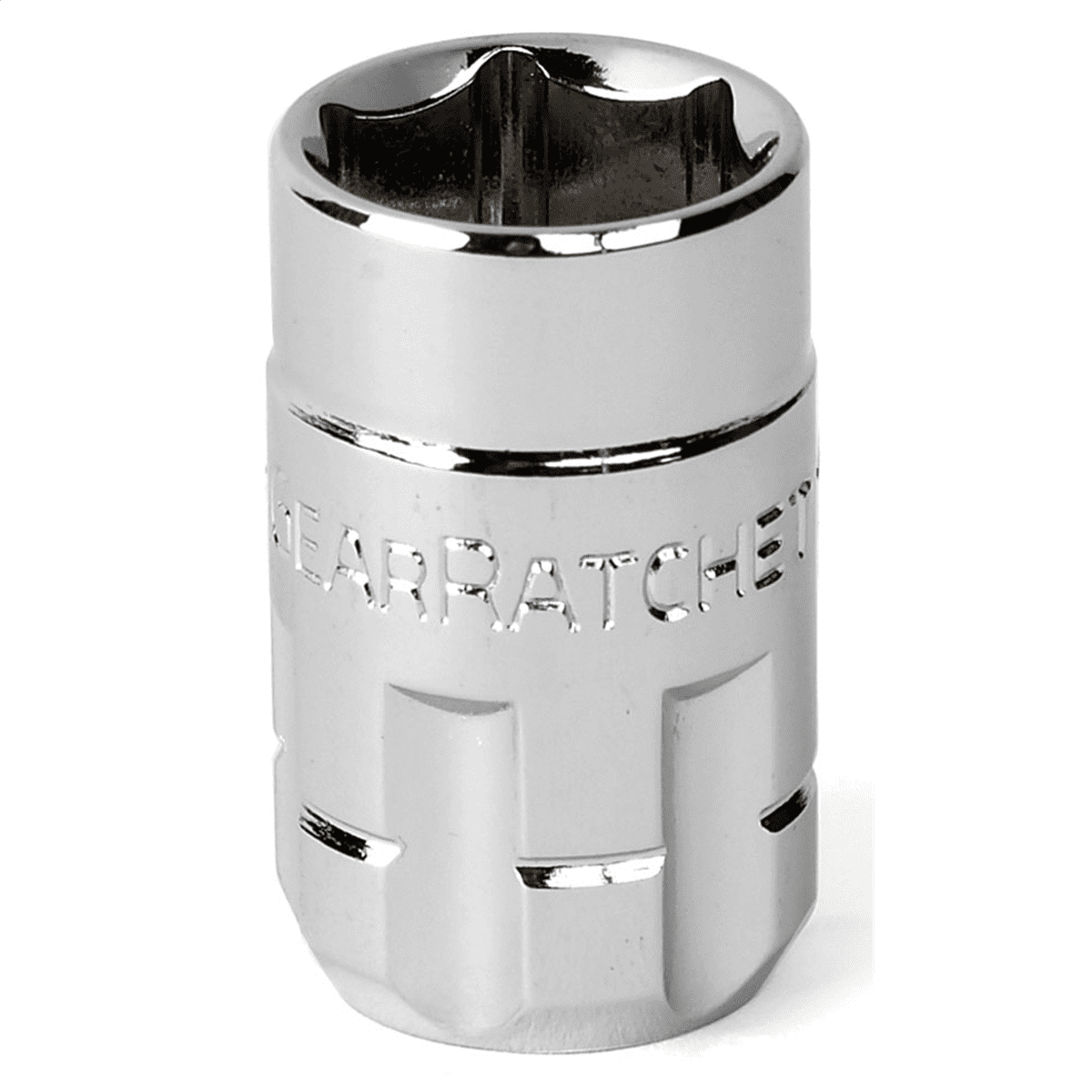GEARWRENCH 1/4 in Drive Vortex Socket (Silver, 12mm) rexjl