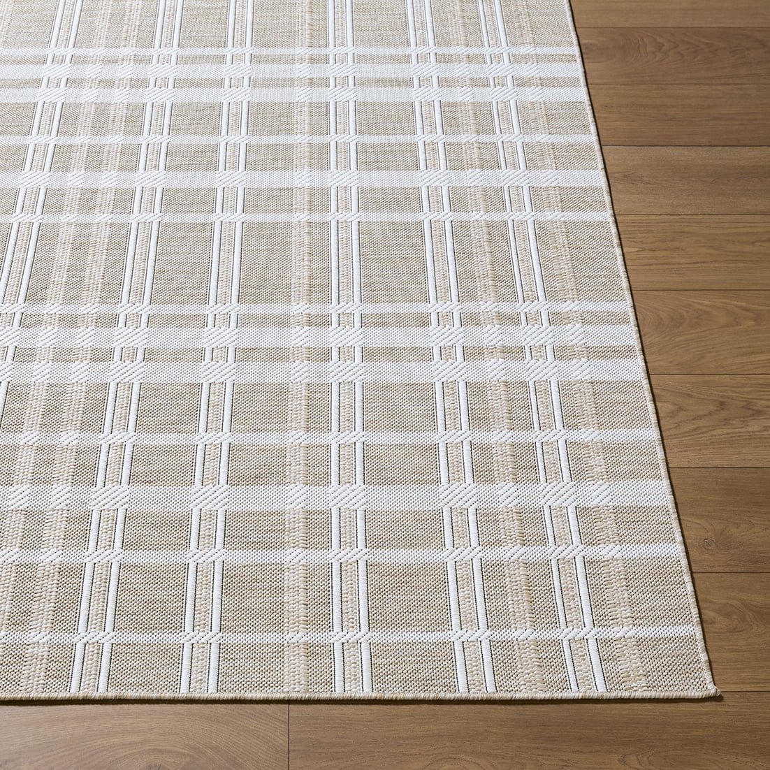 My Texas House Blake Outdoor Area Rug (White, 7 ft x 10 ft) ohz2t