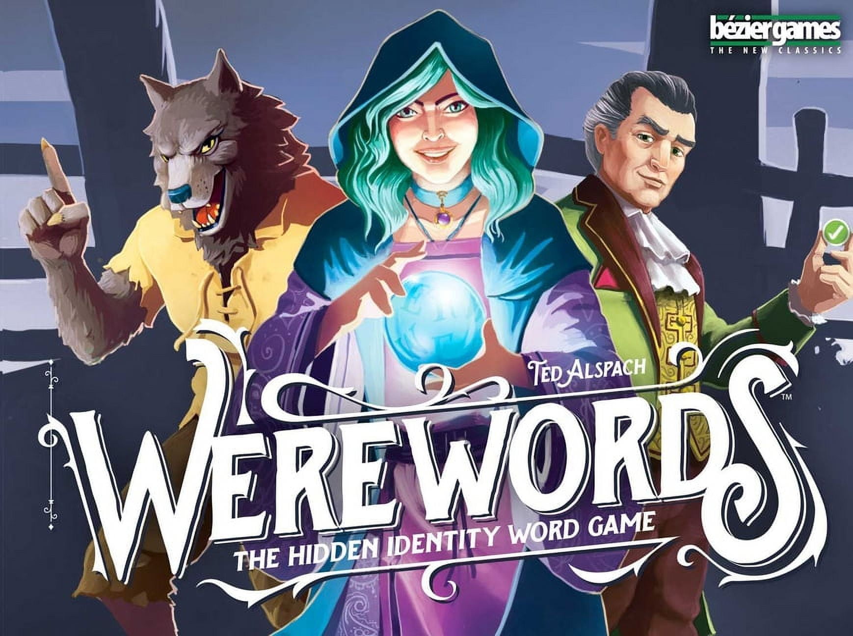 Bezier Games Werewords Deduction and Strategy Party Board Game (Standard Edition) jg6s1