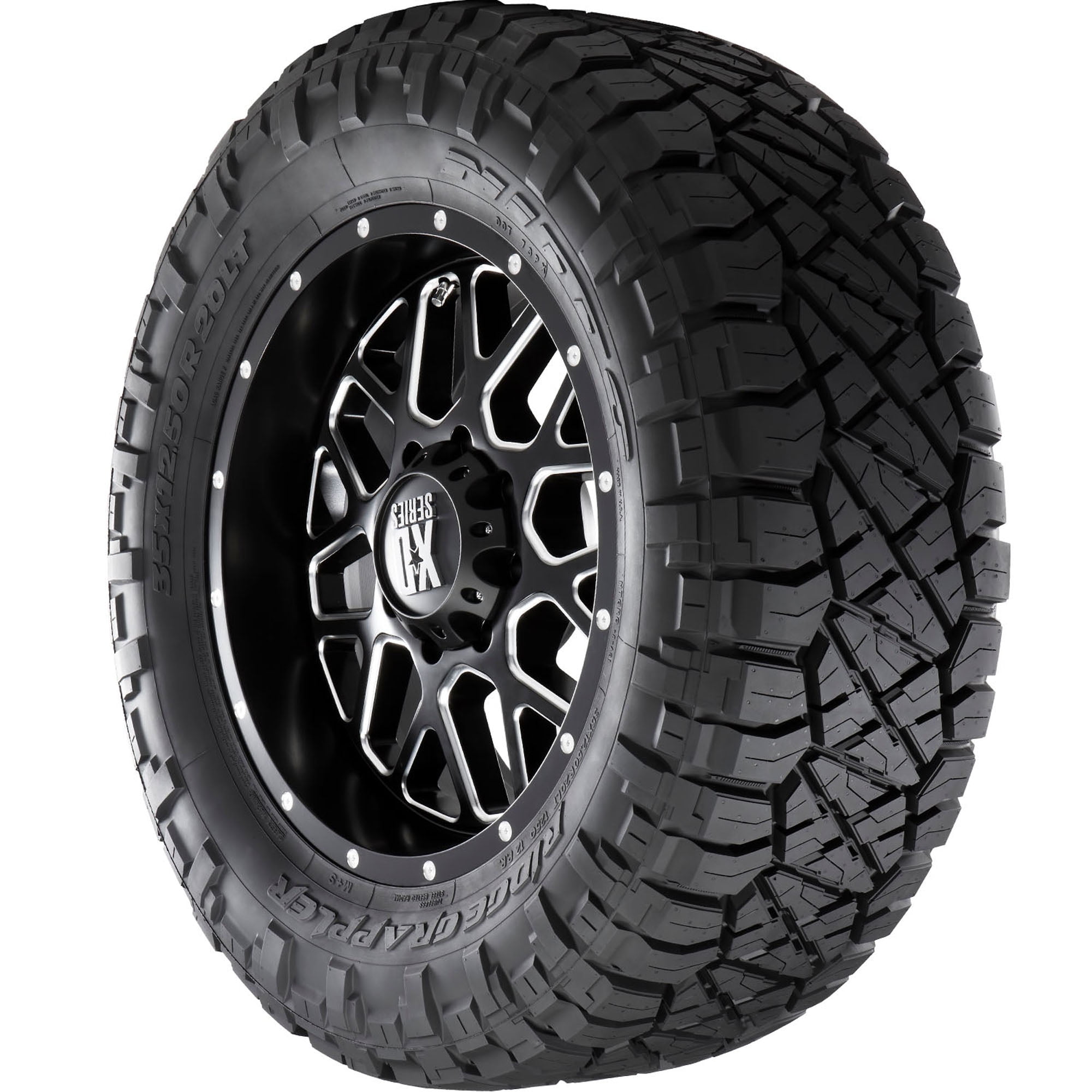 Nitto Ridge Grappler All-Terrain Tire (Black Sidewall, 285/70R17) xxwqs