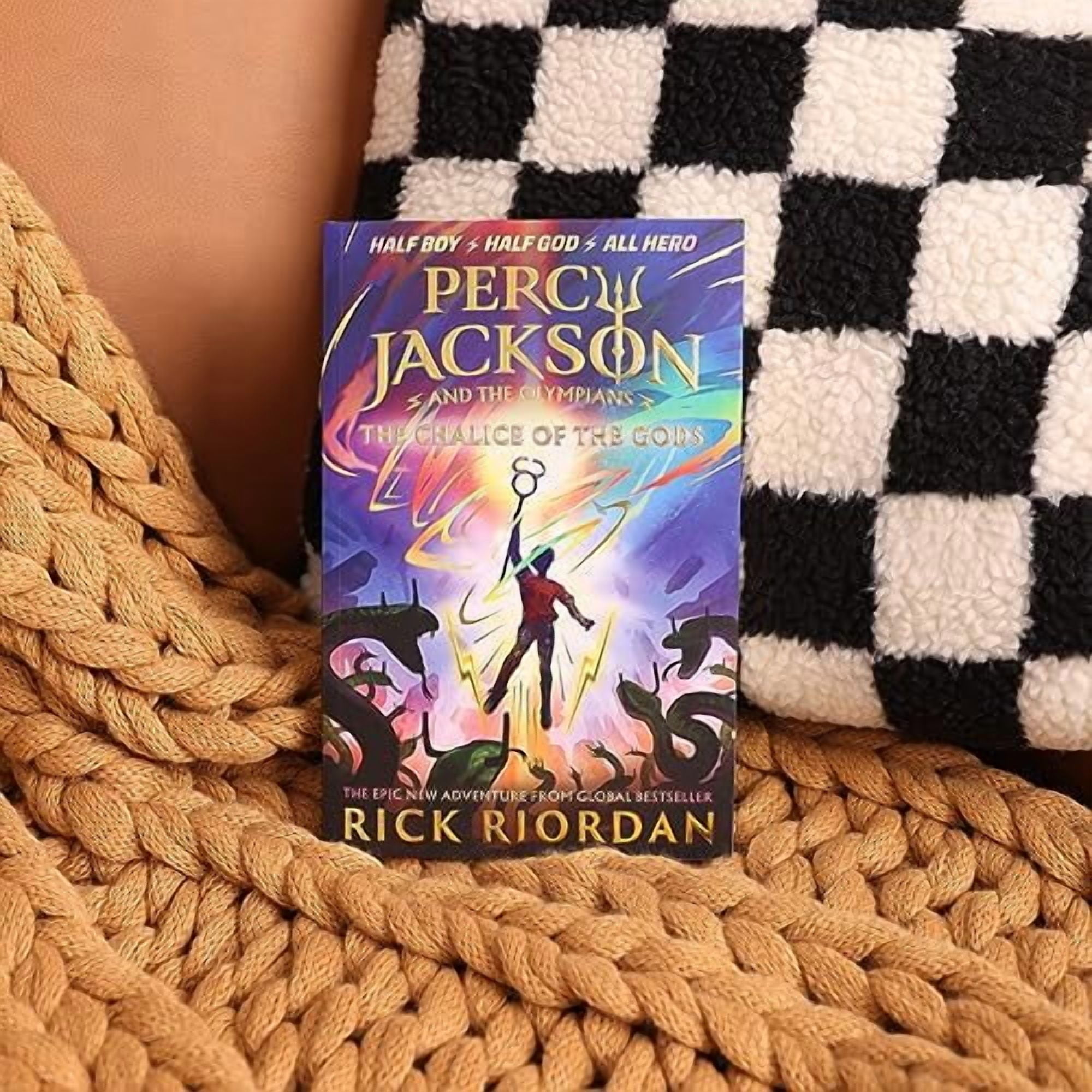 Puffin The Chalice of the Gods by Rick Riordan (Percy Jackson Series, Paperback) srhed