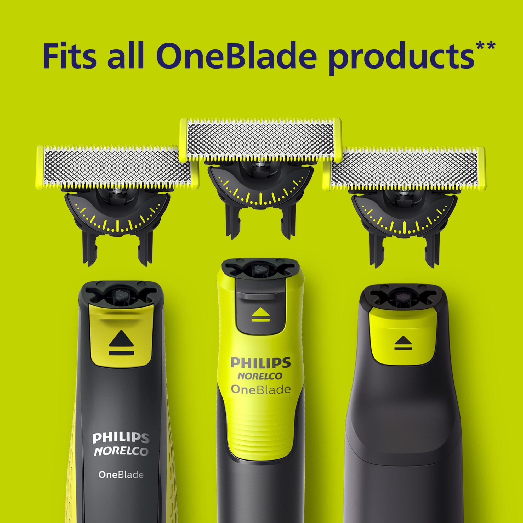 Philips Norelco OneBlade 360 Replacement Blades (2 Pack) qv98d