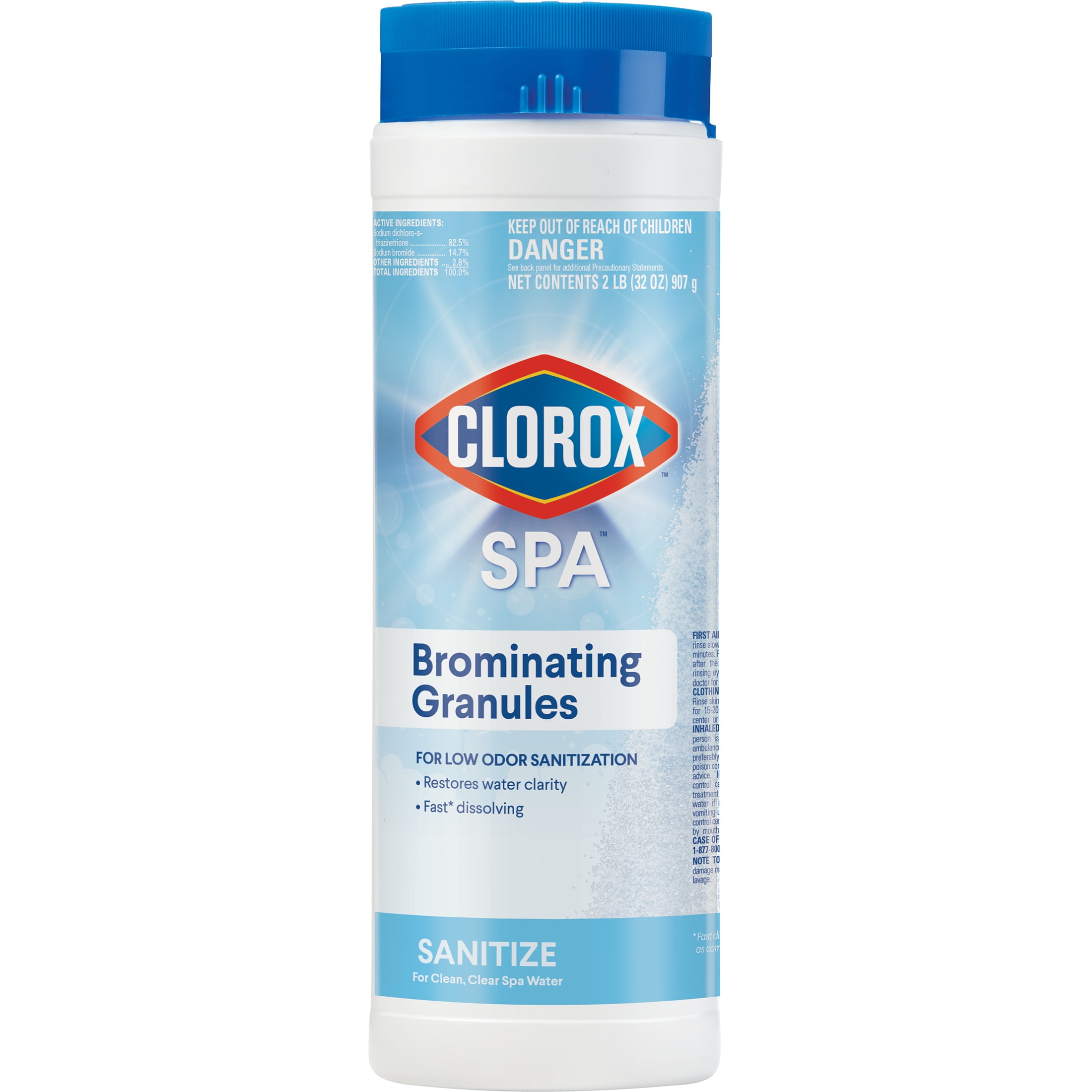 Clorox Pool&Spa Brominating Granules Sanitizer for Hot Tubs and Spas (5 lb) rhi7w