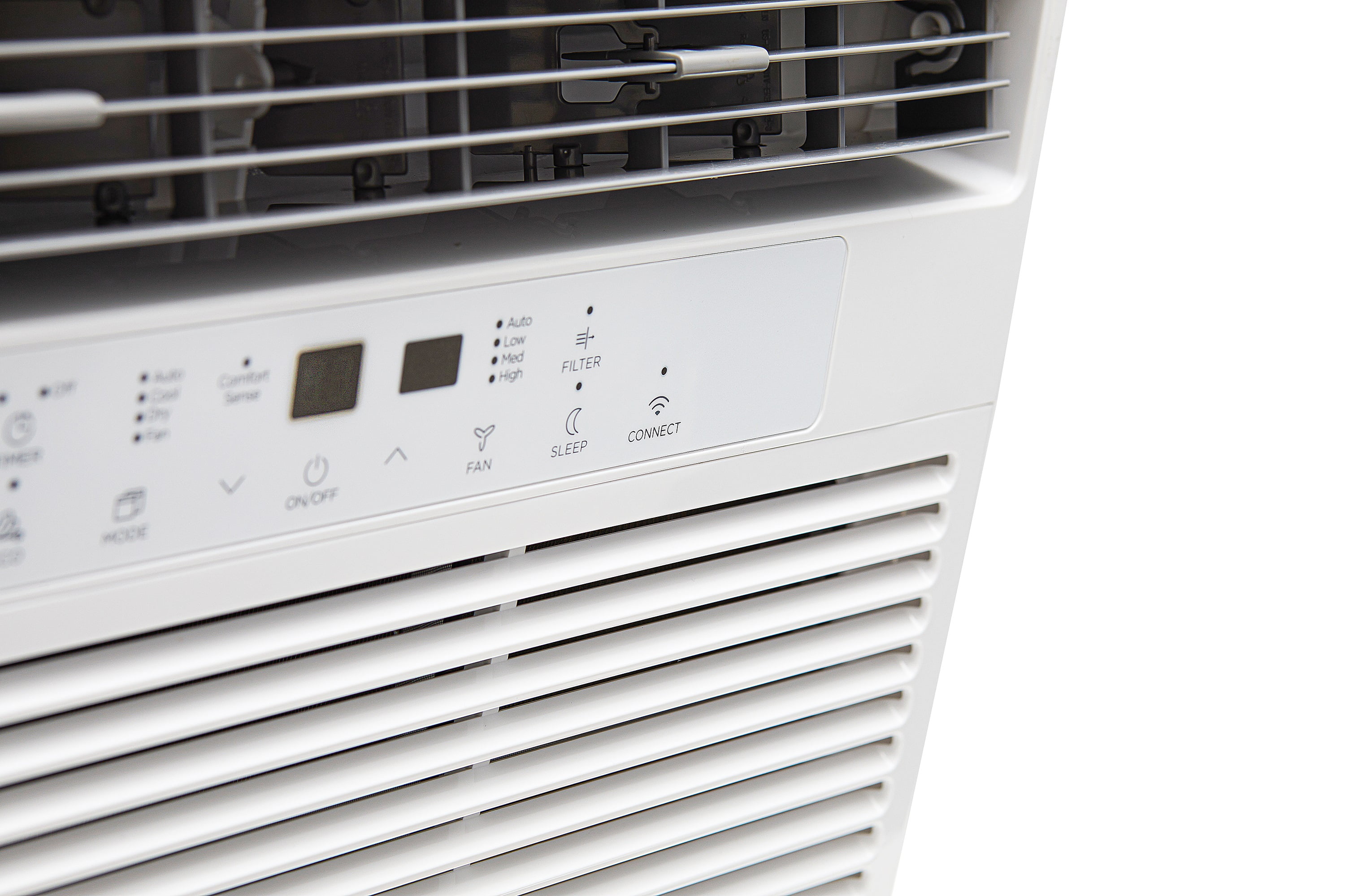 Midea 8,000 BTU Smart Window Air Conditioner with Comfort Sense Remote (White, 350 Sq. ft.) 9zpng