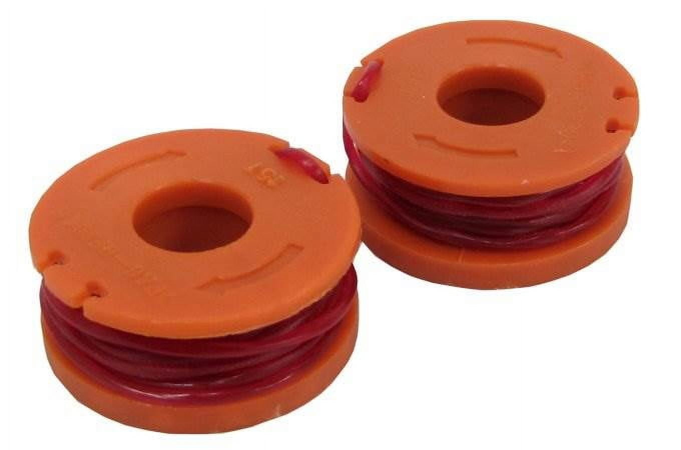 WORX WA0004 Replacement Trimmer Line Spool for Grass Trimmers (2 Pack, 10 ft) fz16c
