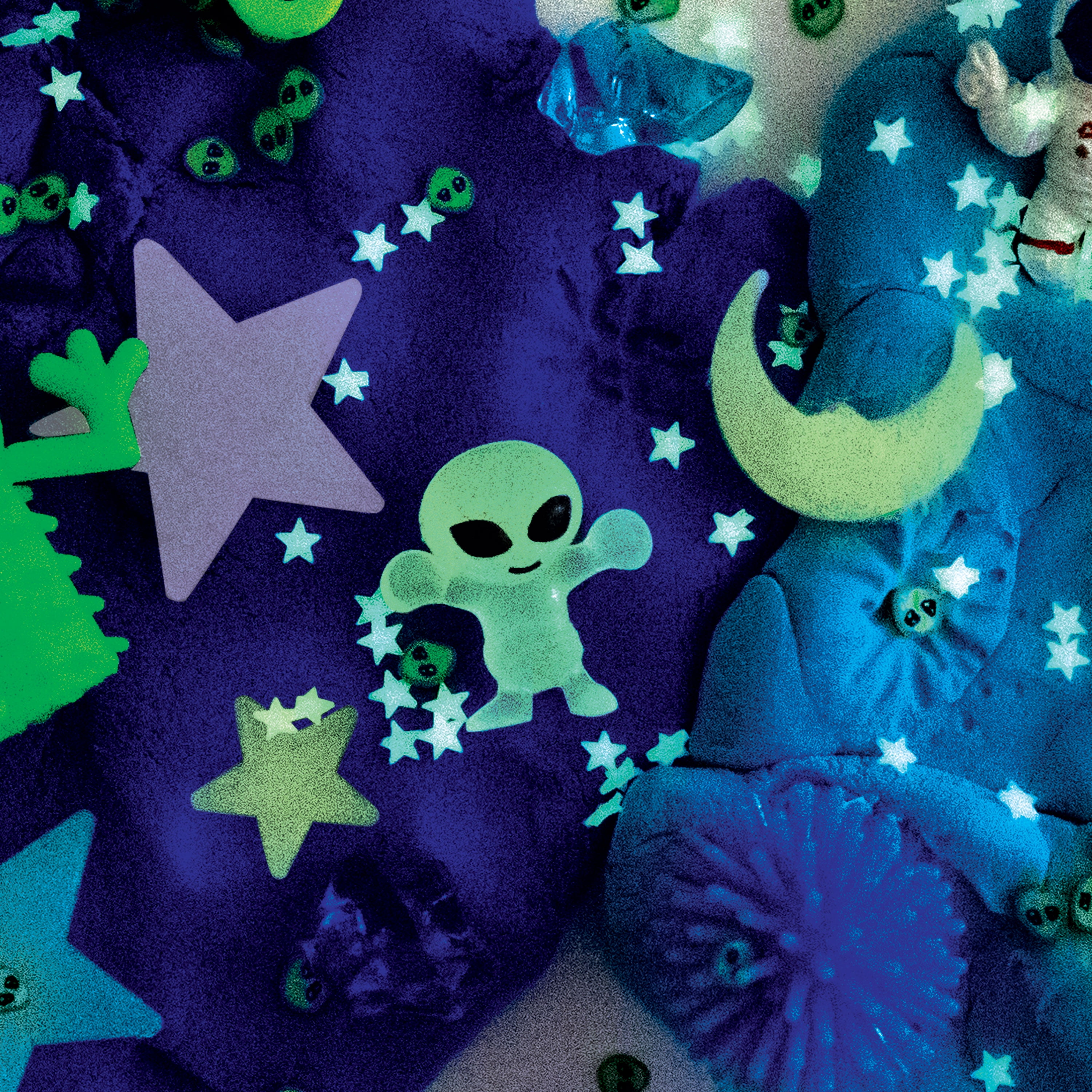 Creativity for Kids Outer Space Sensory Activity Set (Glowing Tactile Craft Kit, 1 Pack) 43swf