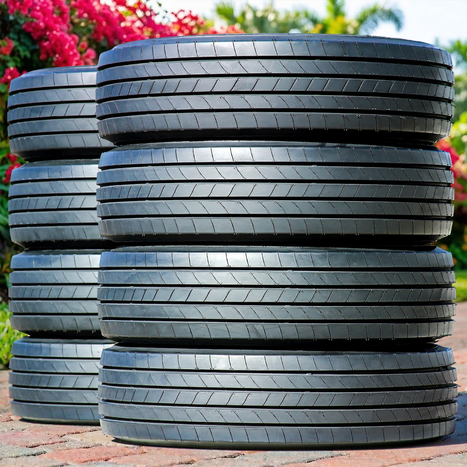 Tourador MaxForce ST02 All Steel Trailer Tire (ST225/75R15, 14 Ply, Load Range G) 6amgb