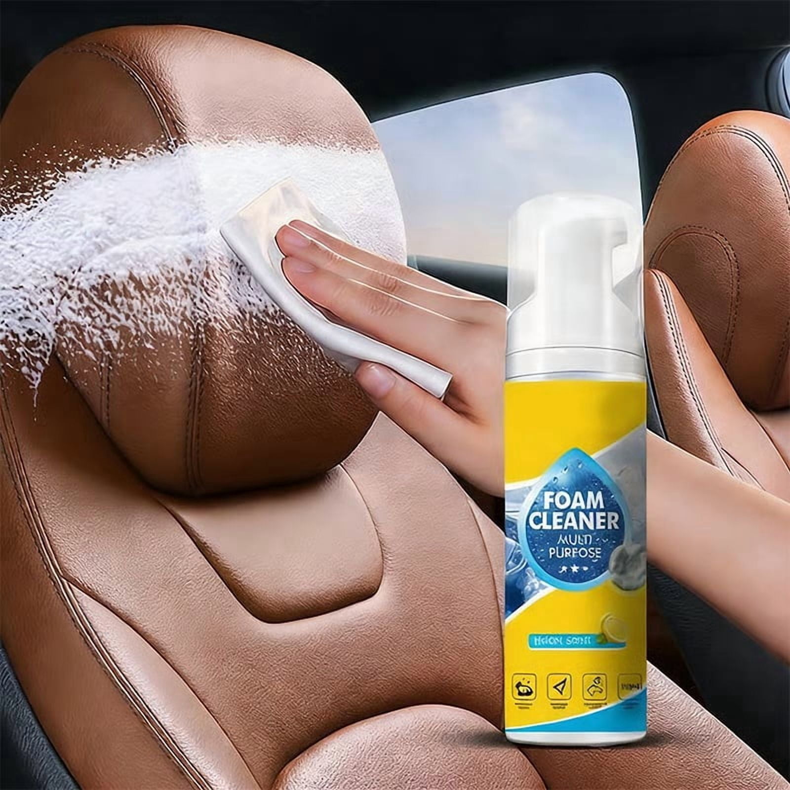 Mrasaso Multi-Purpose Foam Cleaner, Heavy-Duty Interior Stain Remover for Car and Home (5 oz) 8l2ud