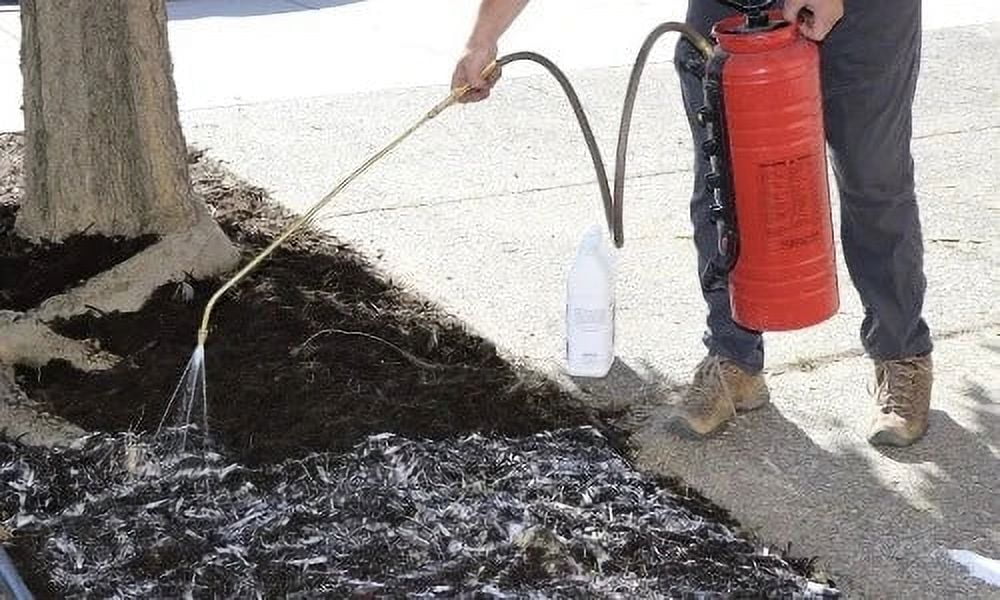True Value Green Thumb Mulch Bonding Agent, Weather-Resistant Landscape Adhesive (128 fl oz) mn3e8