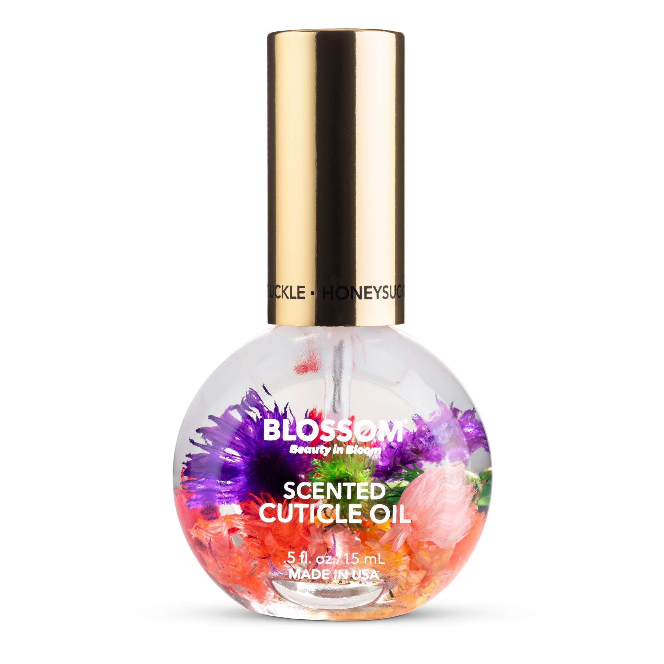 Blossom Honeysuckle Scented Cuticle Oil, Hydrating and Strengthening Nail Treatment (Honeysuckle, 0.5 fl oz) 8iwn4