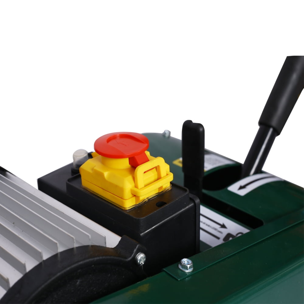 Hmluxury Electric Log Splitter, 7 Ton Horizontal Wood Splitter with 2HP Motor (Double Flywheel, 16A) ul5y1