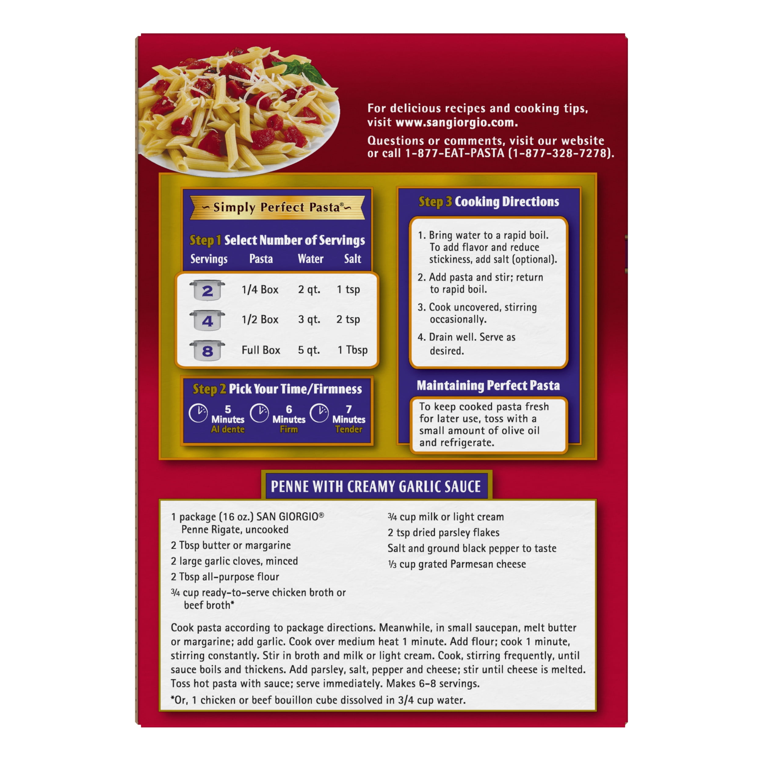 San Giorgio Penne Rigate Pasta (16 oz) 95fjj