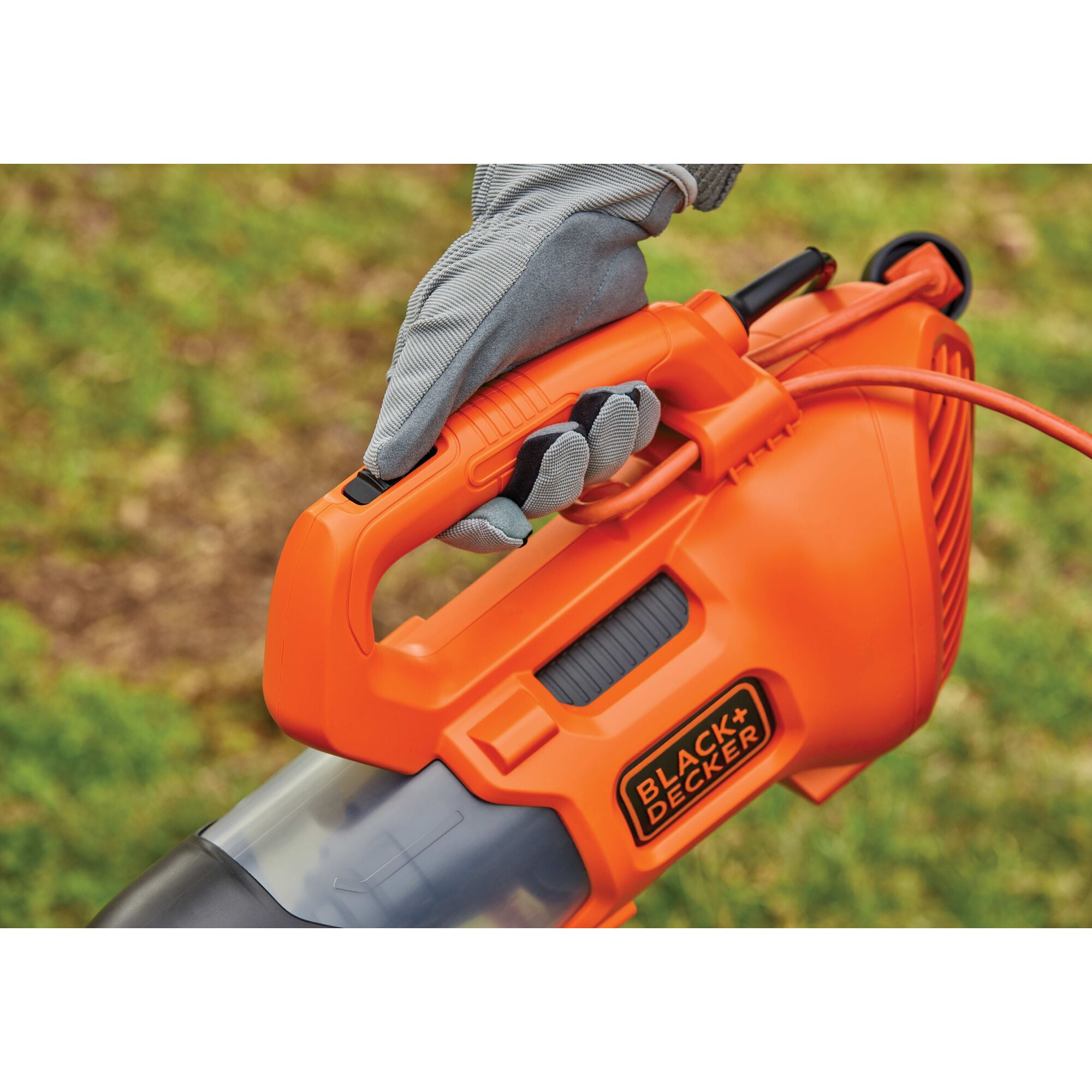 BLACK+DECKER Electric Axial Leaf Blower, 9 Amp High-Performance Yard Cleanup Tool (Black, 140 MPH) 9y9y4