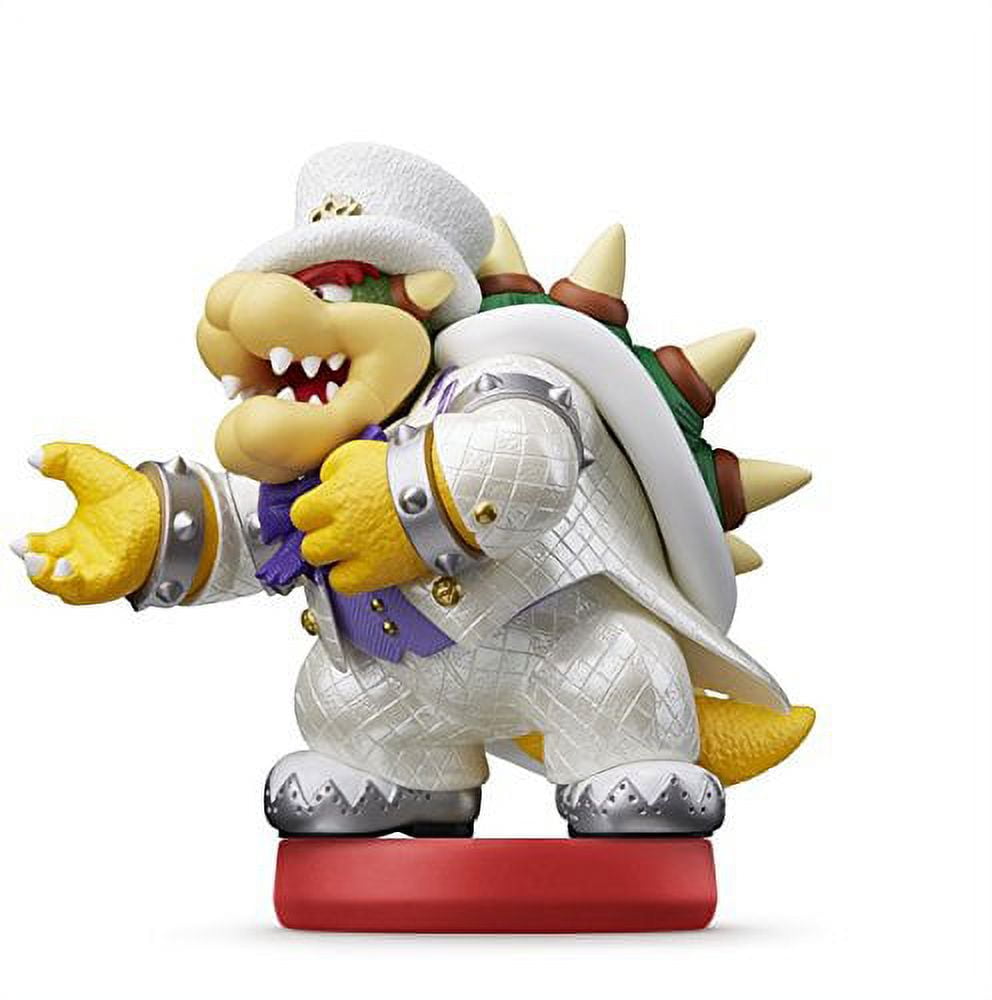 Nintendo Bowser Amiibo Figure (Super Mario Odyssey Wedding Style, 1 ct) 432y7