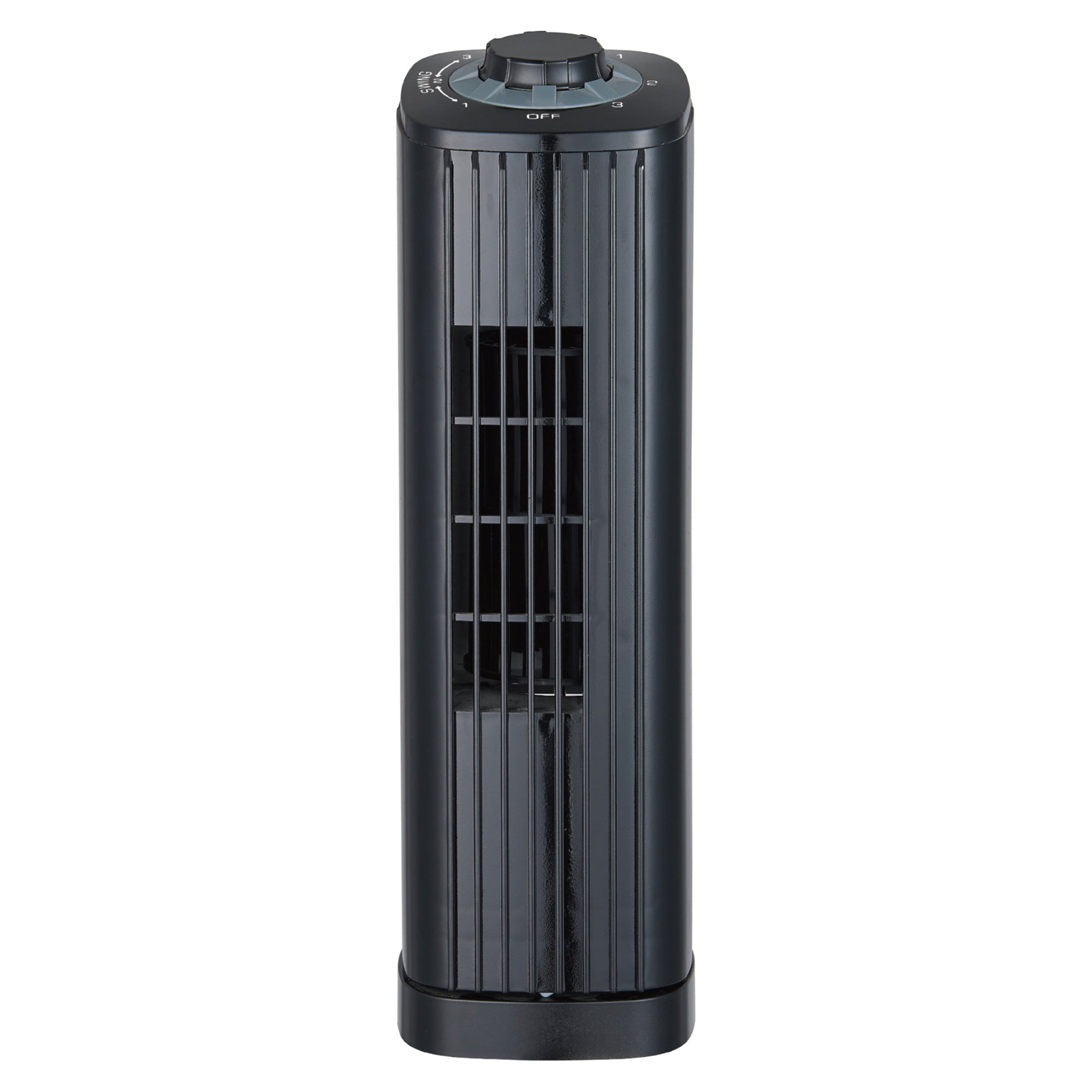 Optimus F-7348BK 14 Inch Portable Ultra-Slim Desktop Tower Fan (Black, 14 in) s4tvz